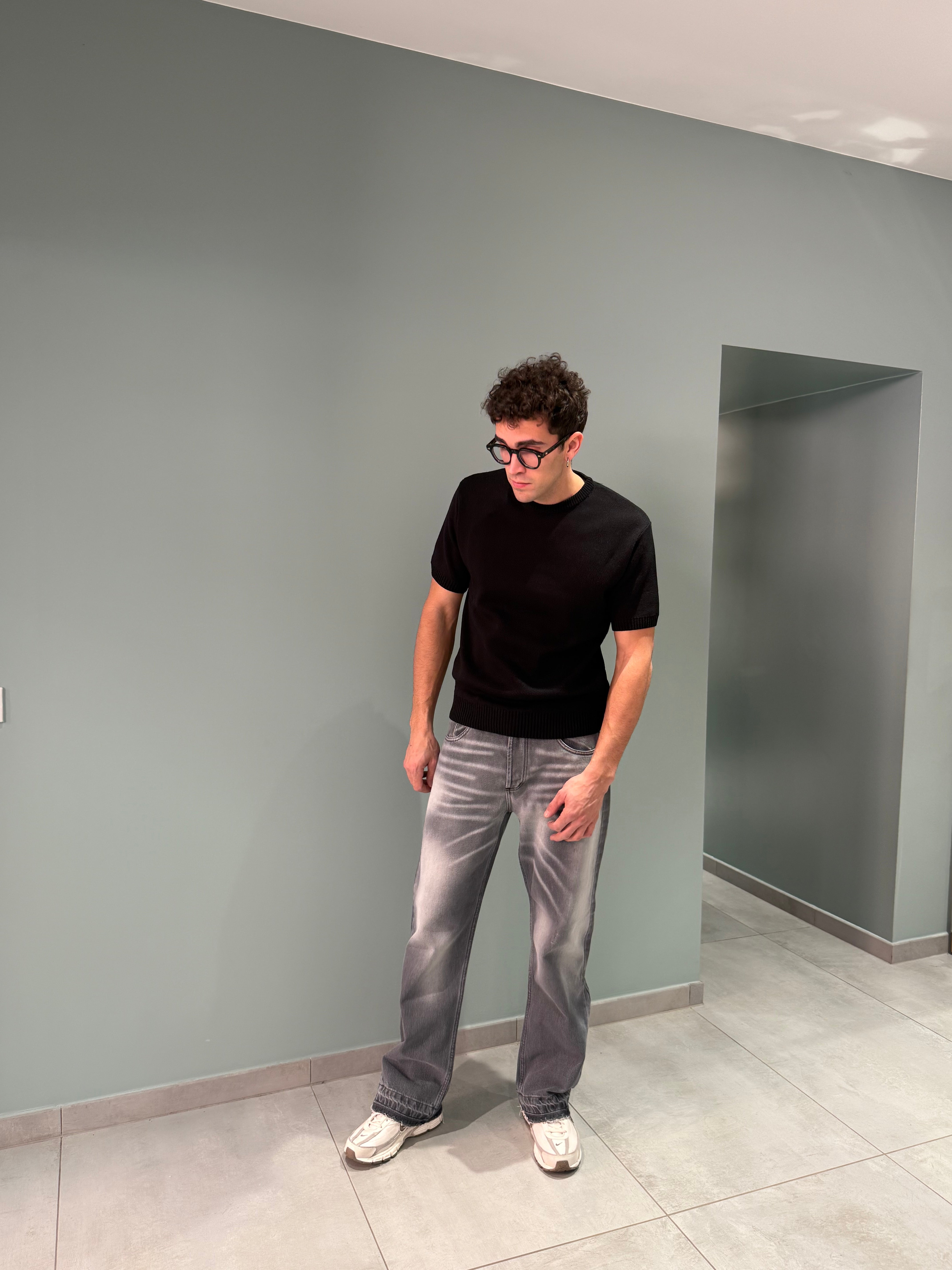 jeans flare sfumati