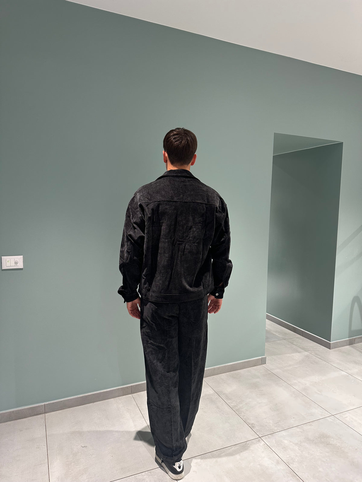 coordinato suede