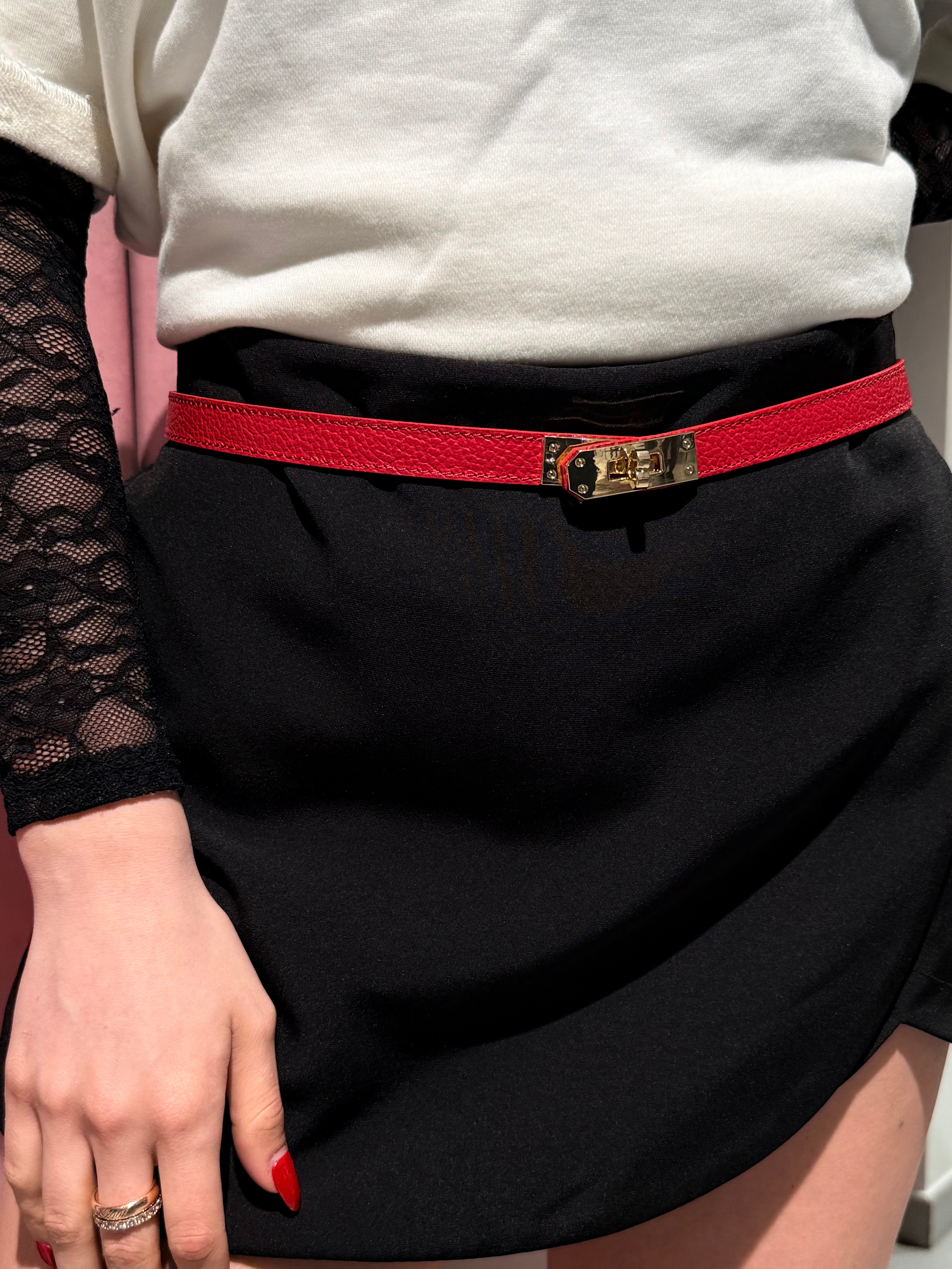 cintura grace regolabile vera pelle