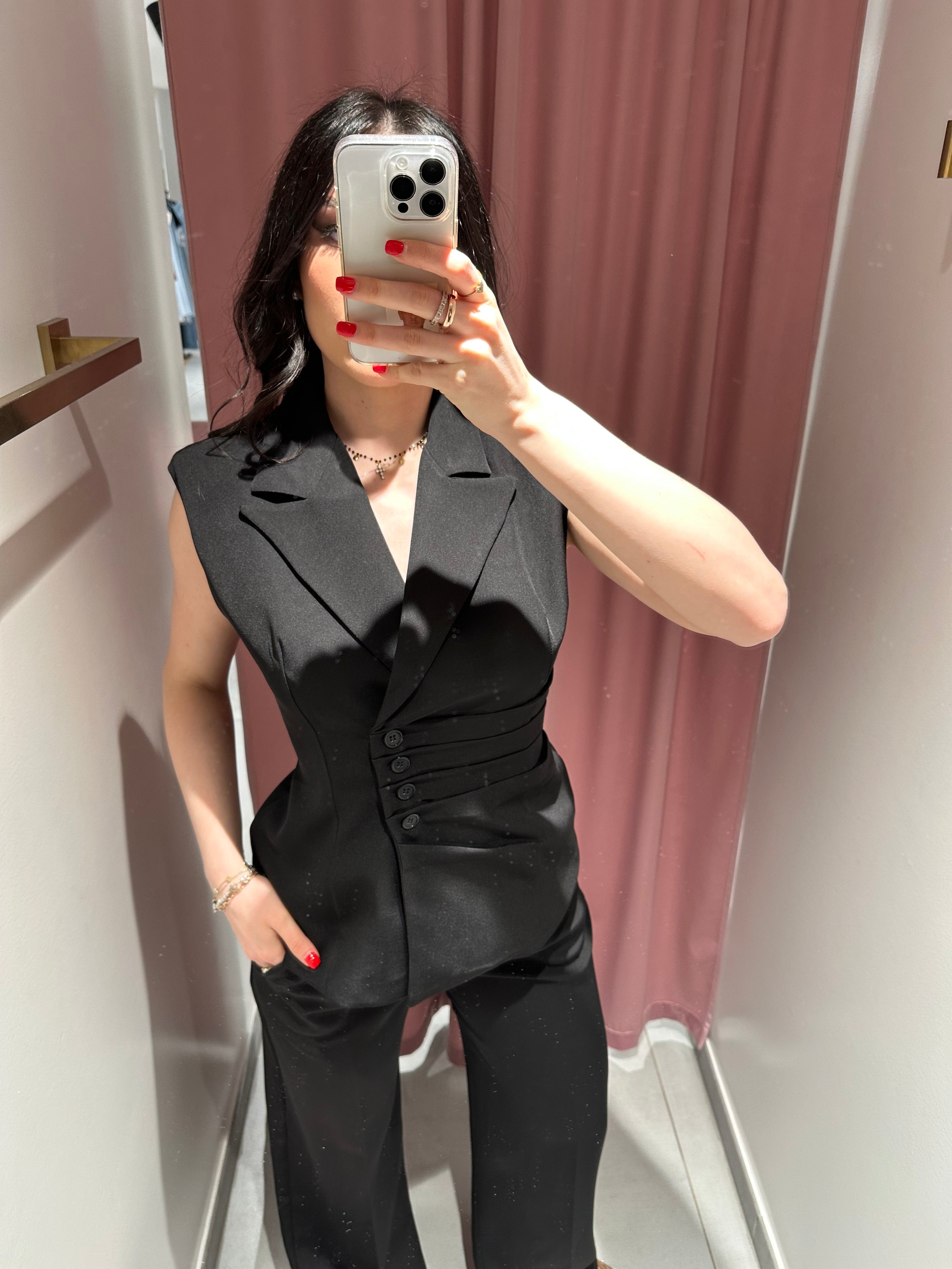 tailleur gilet sciancrato