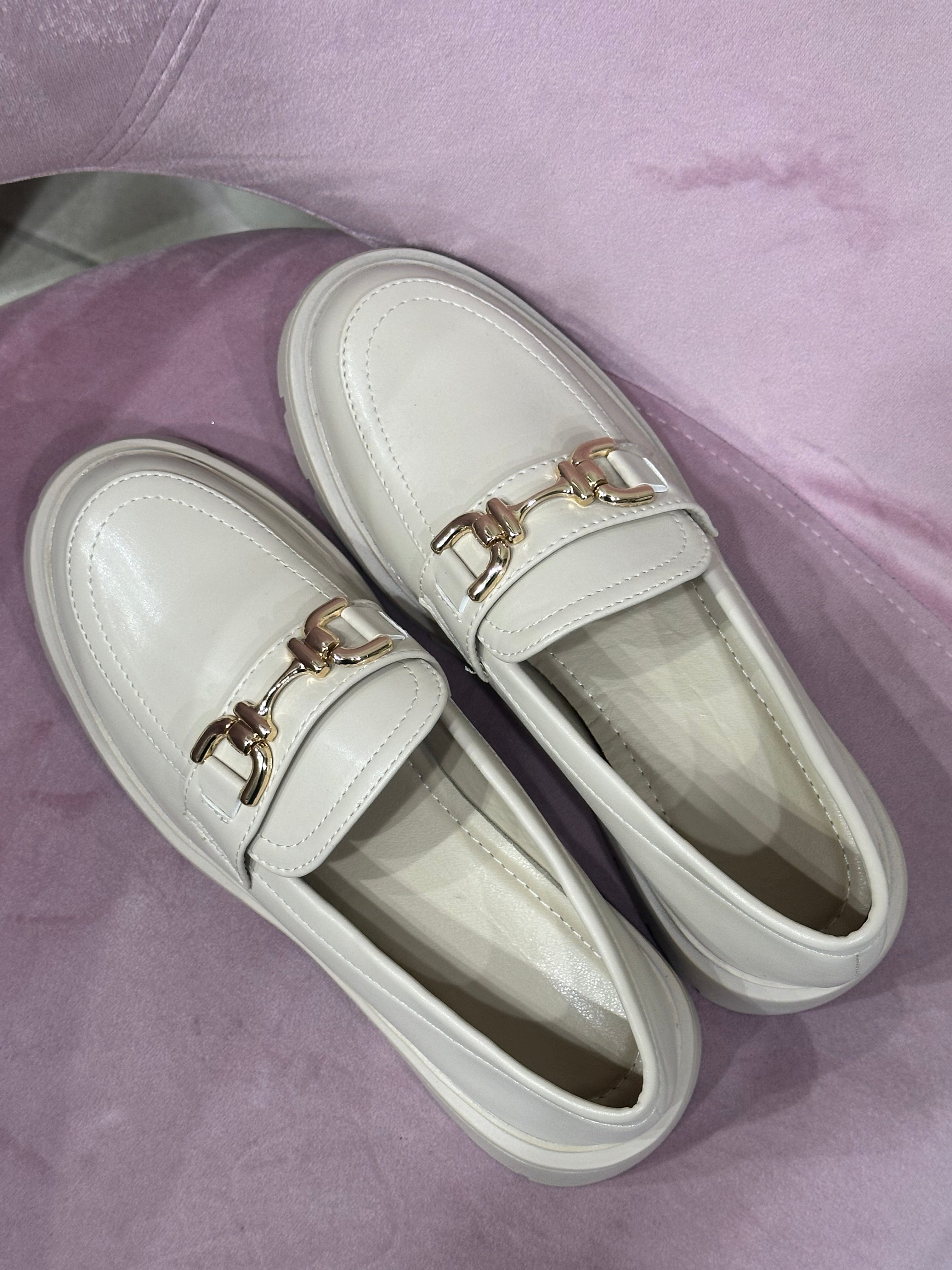 mocassini beige