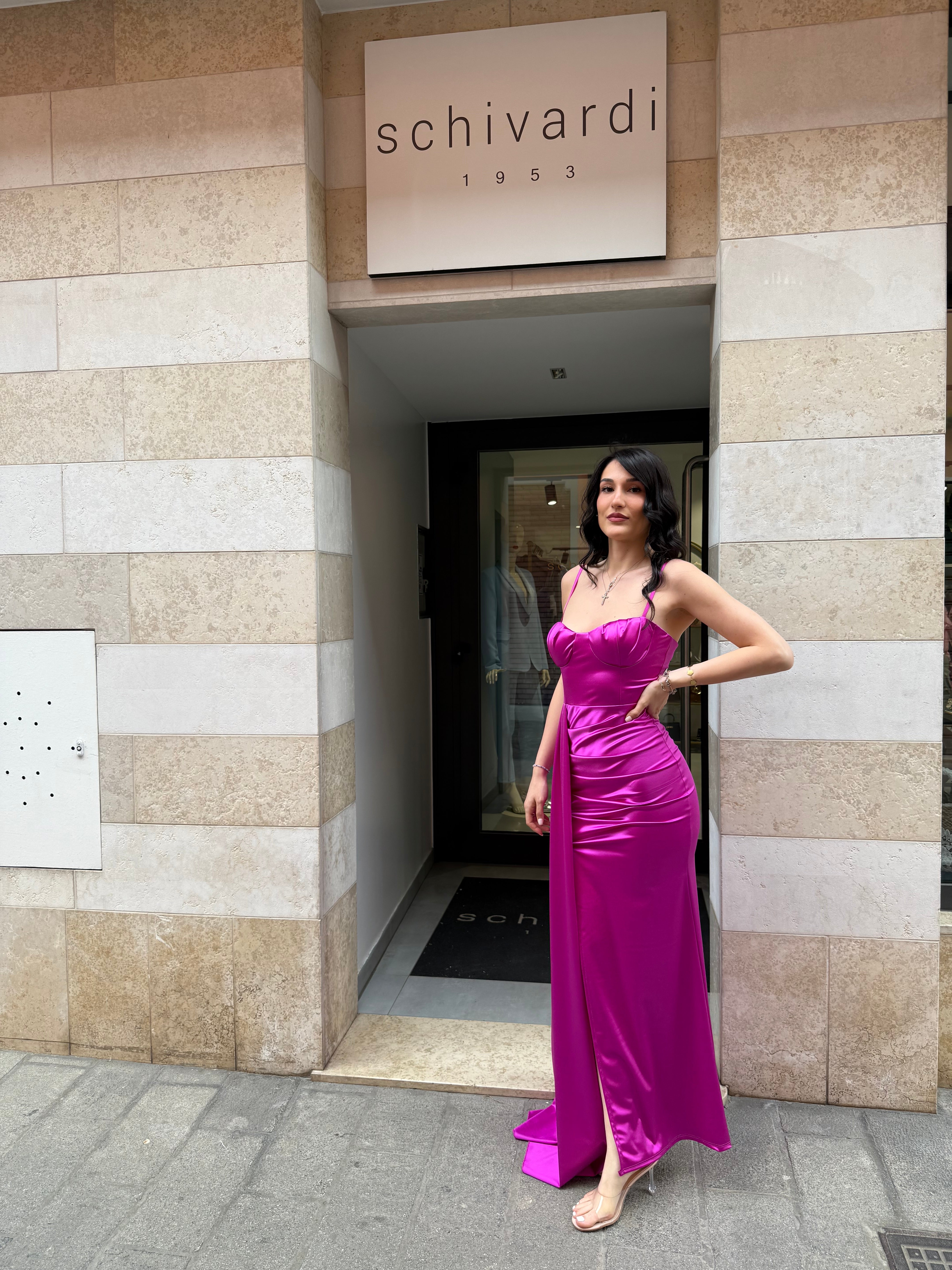 abito elegant raso