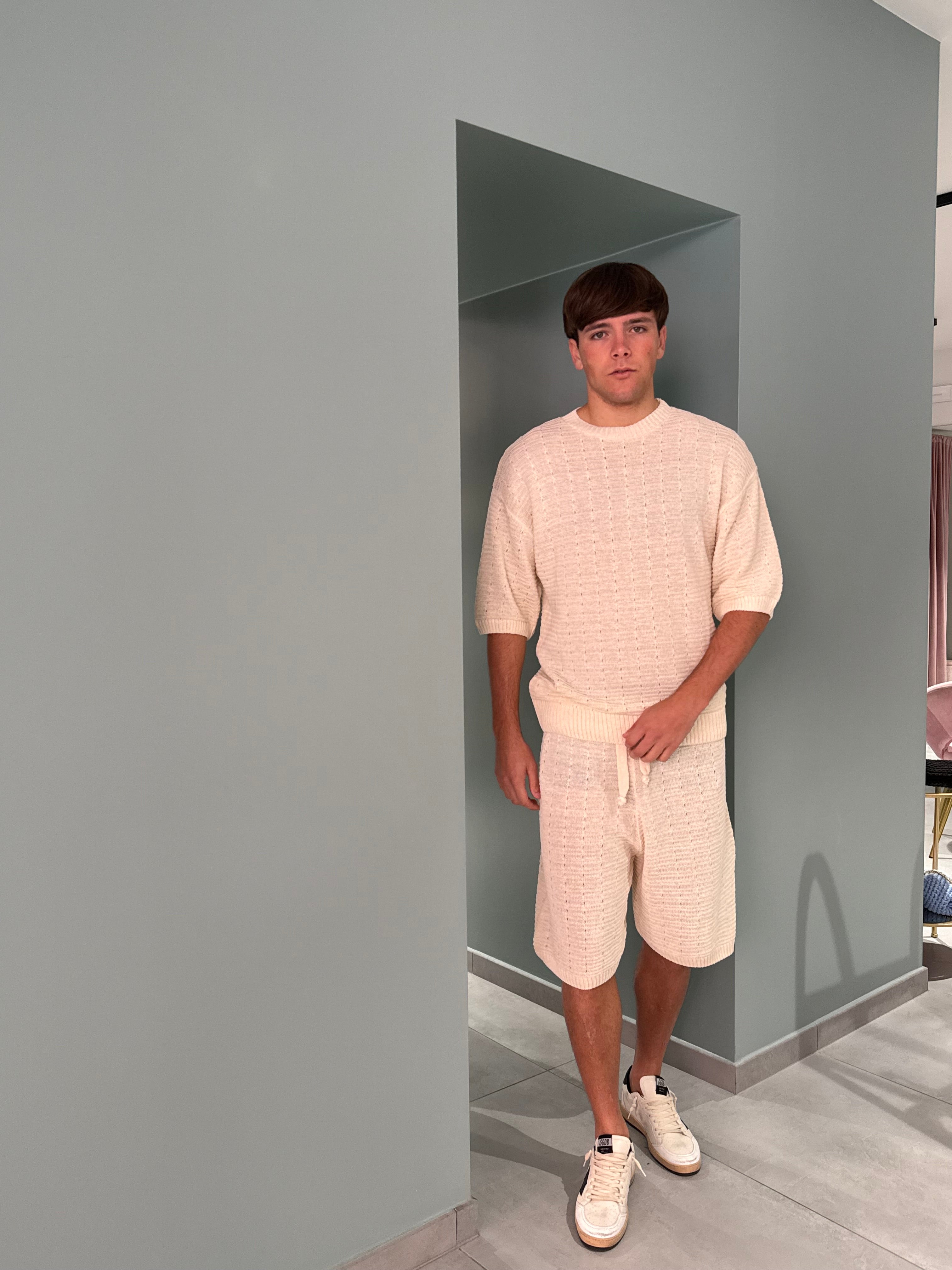 coordinato bermuda filo