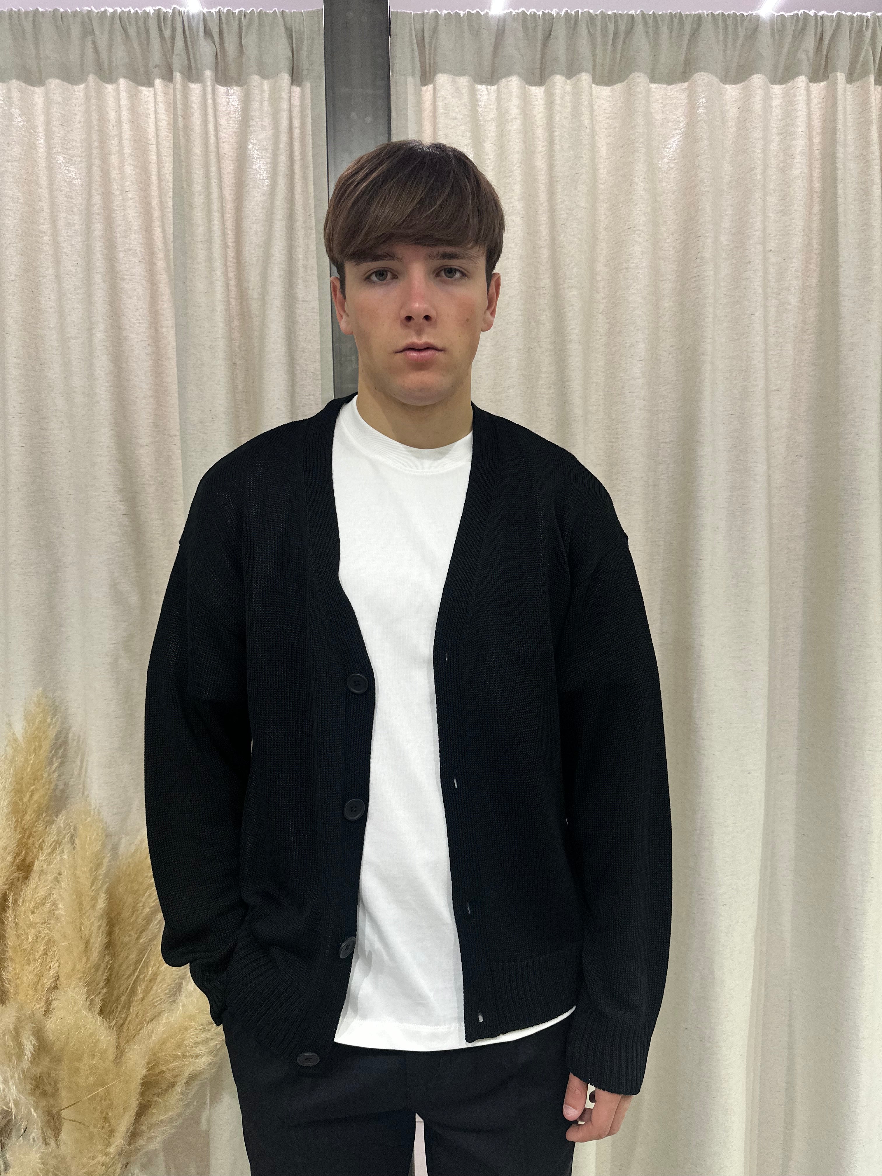 maglione bottonato