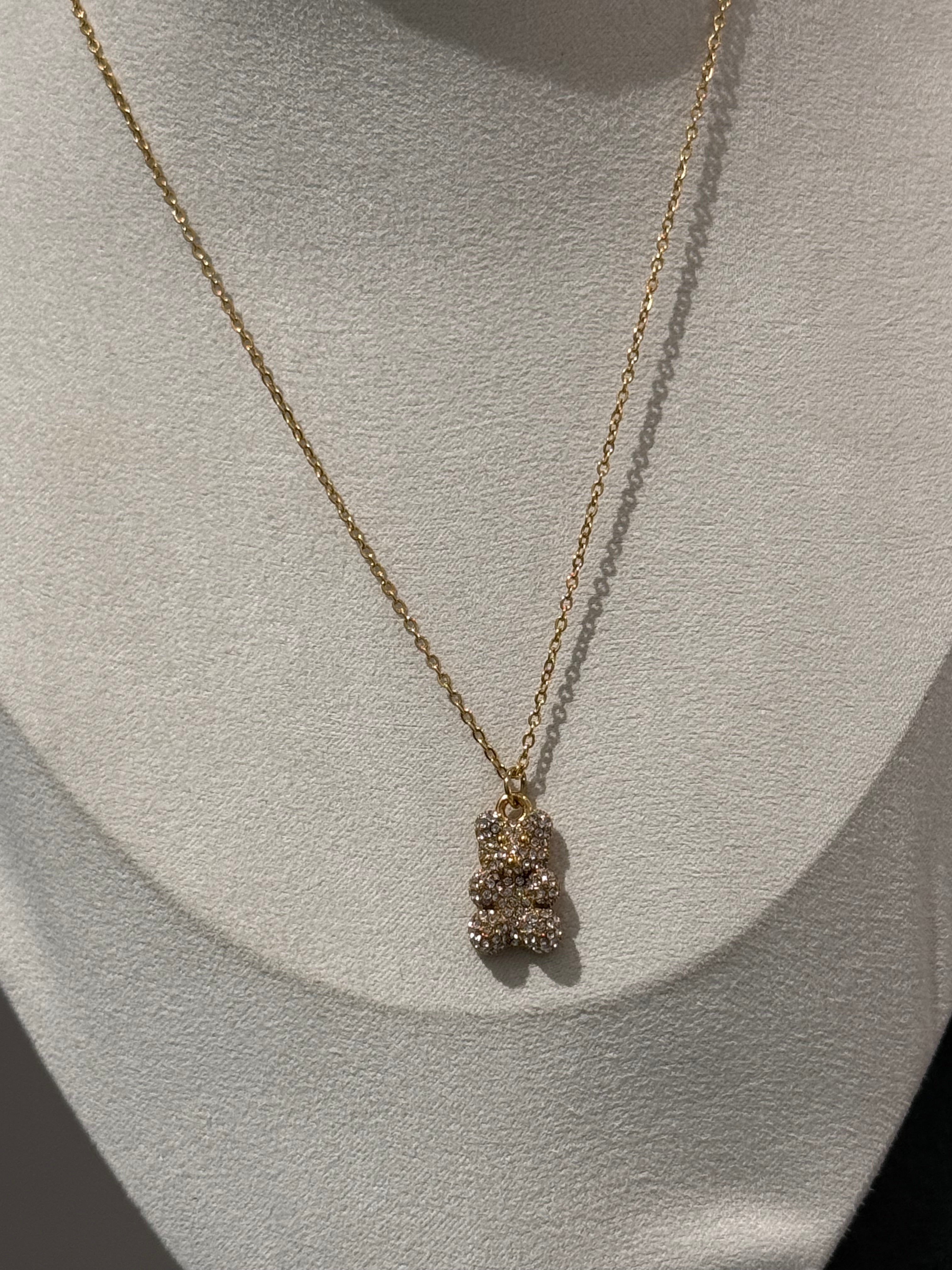 collana teddy strass
