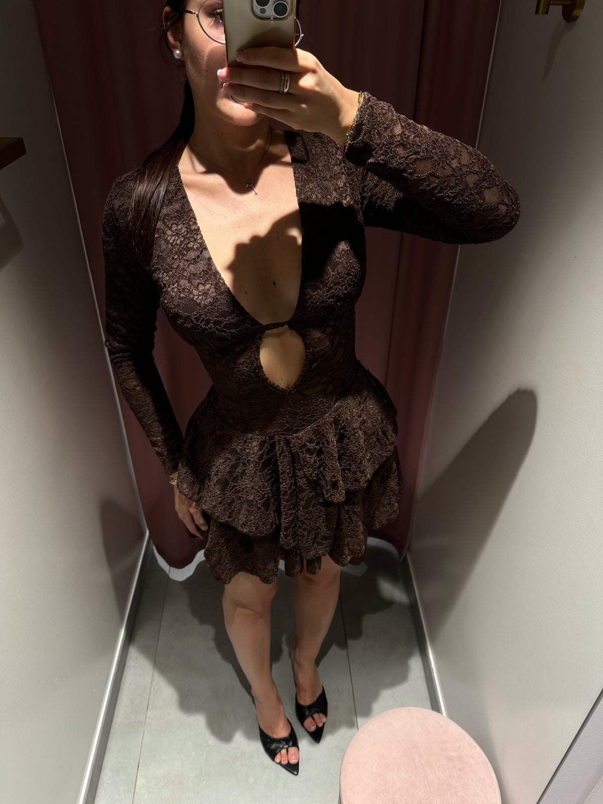 mini dress pizzo