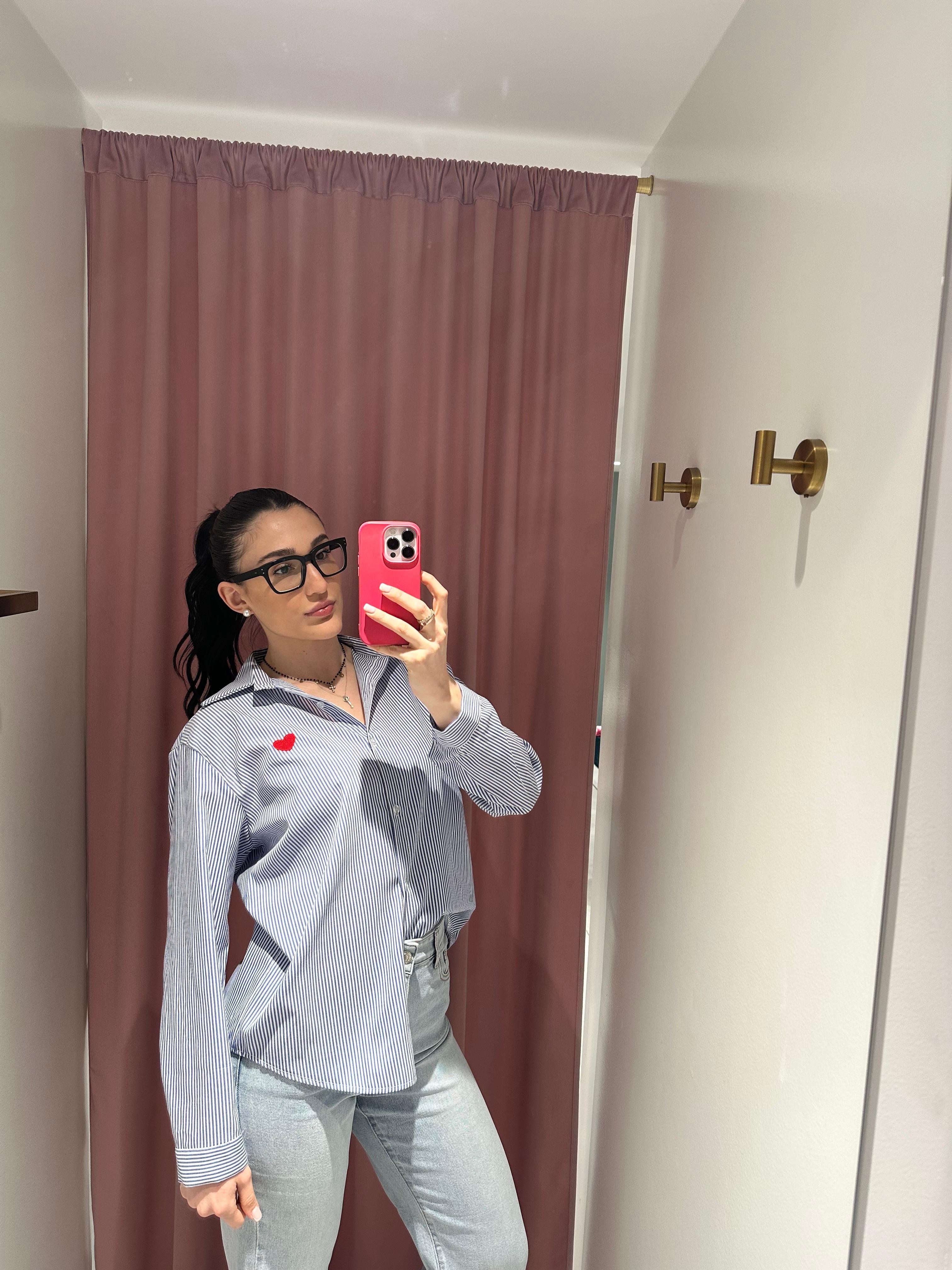 camicia cuoricino