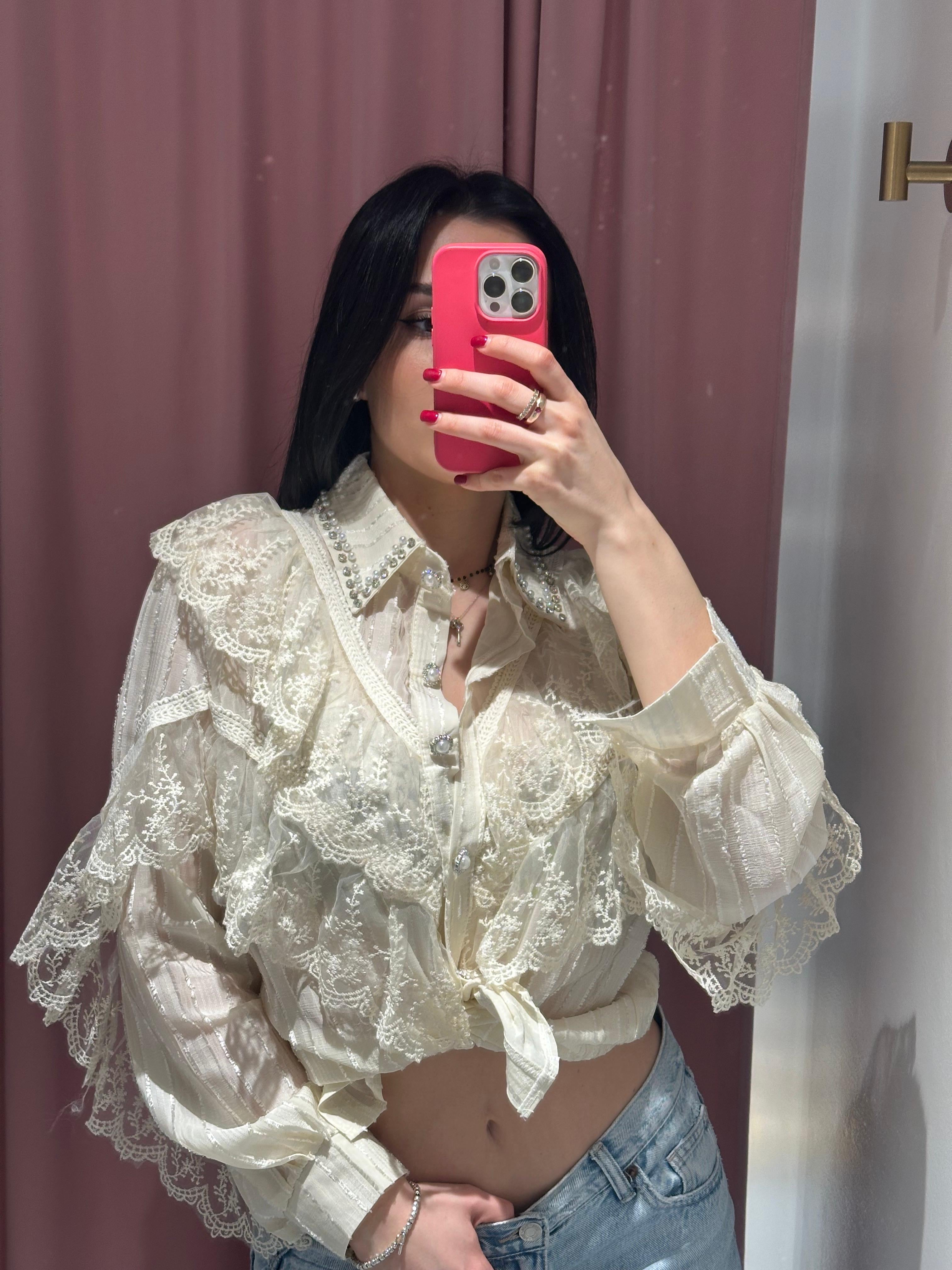 camicia volant