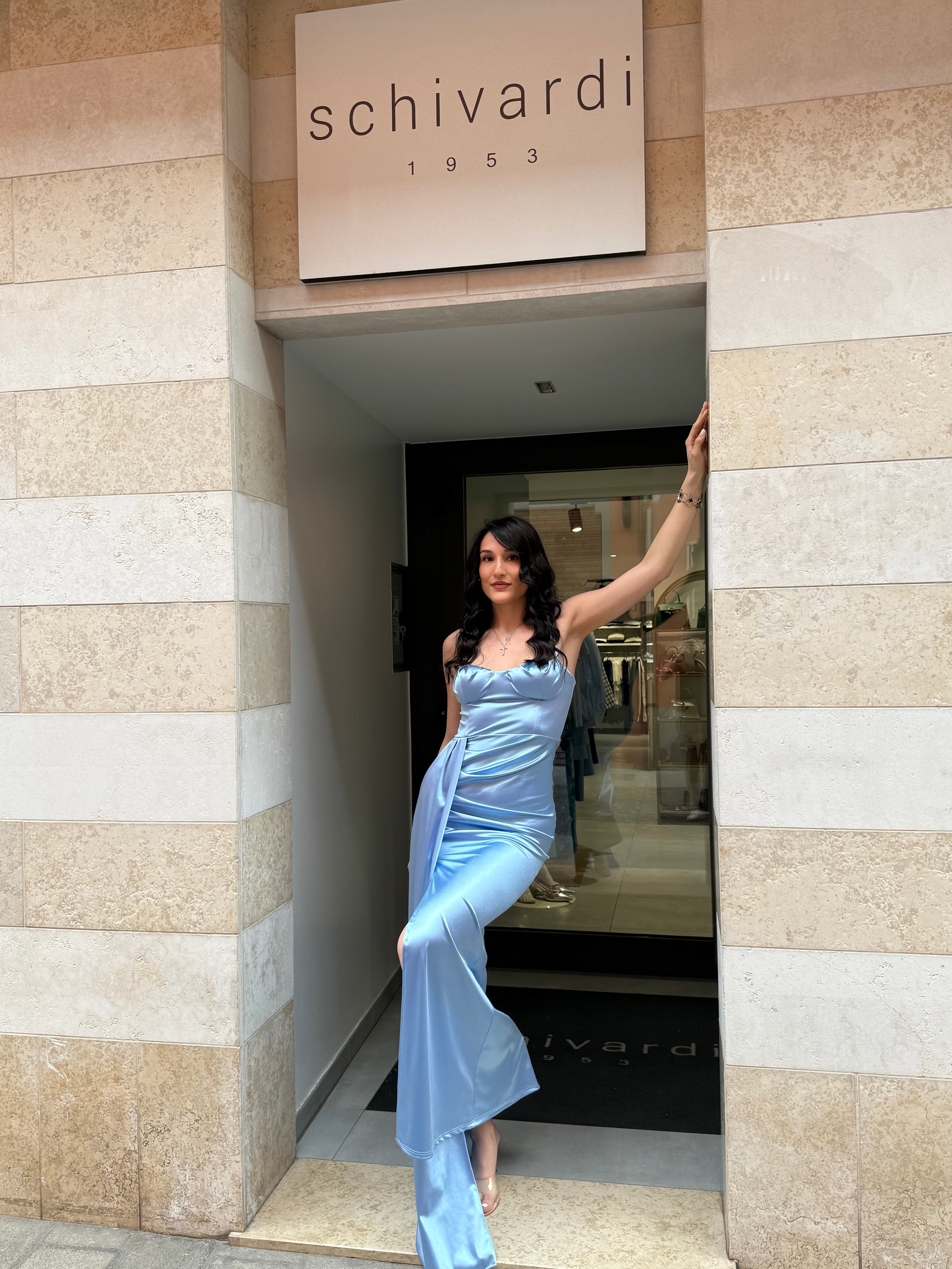 abito elegant raso