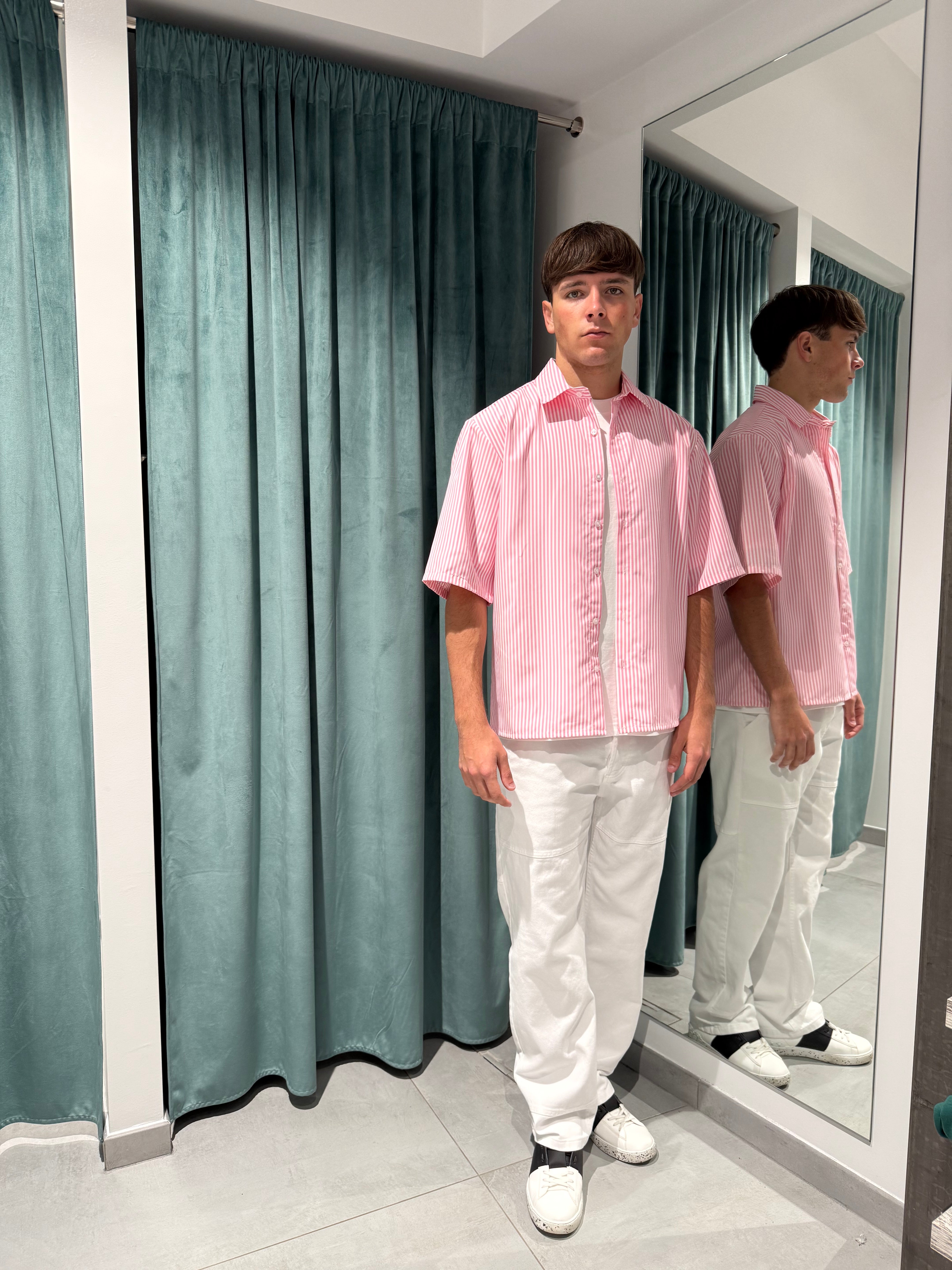 camicia over crop rigoni