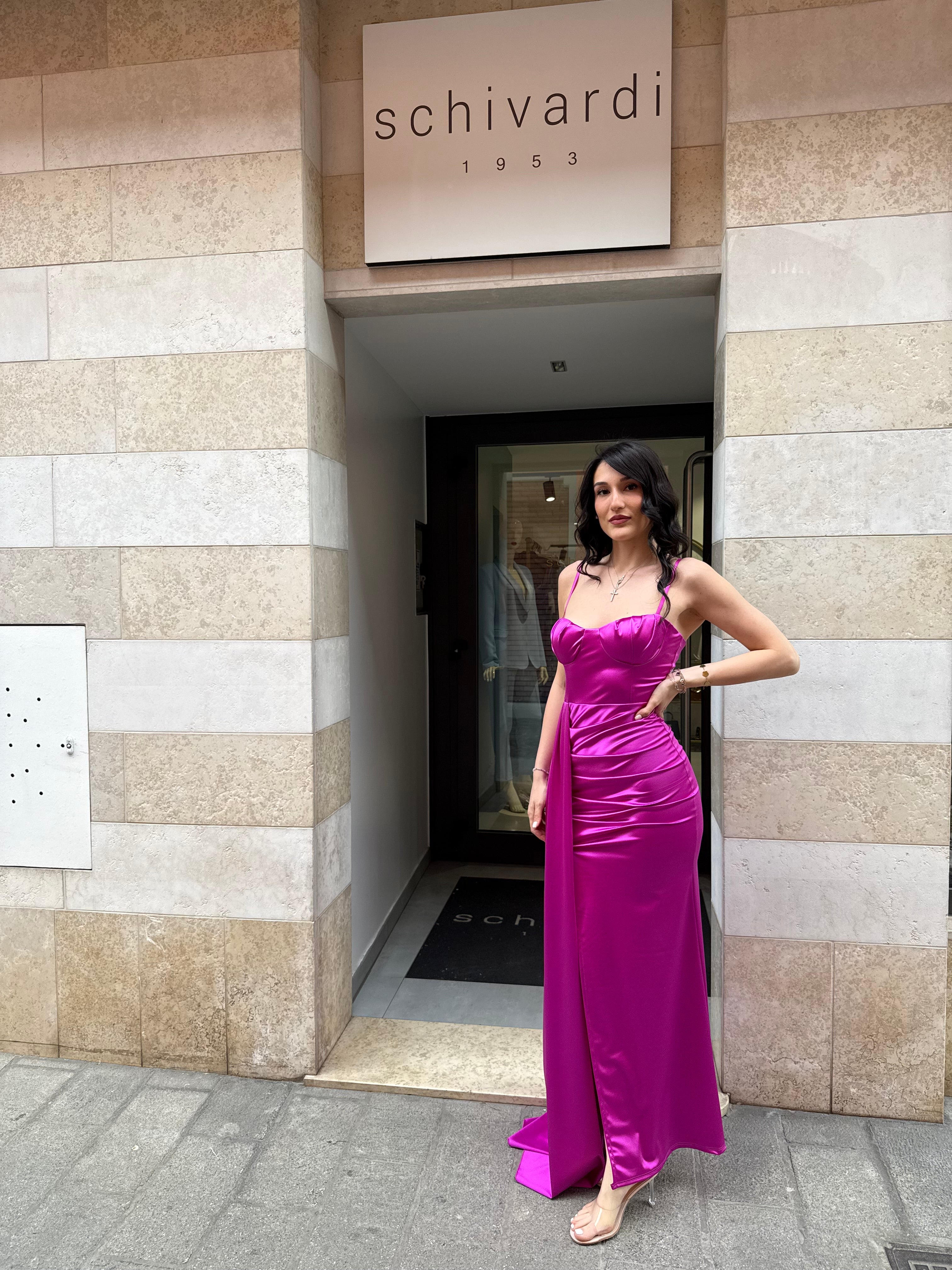abito elegant raso