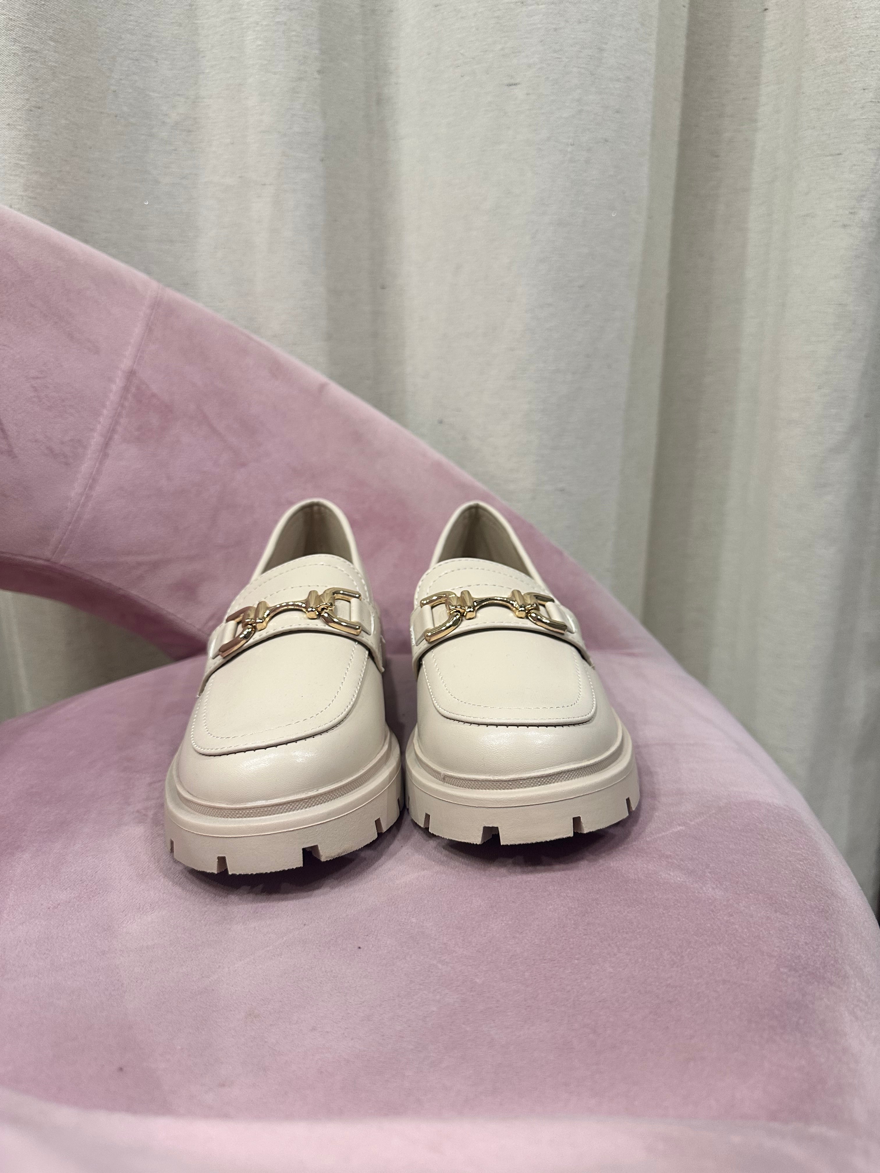 mocassini beige