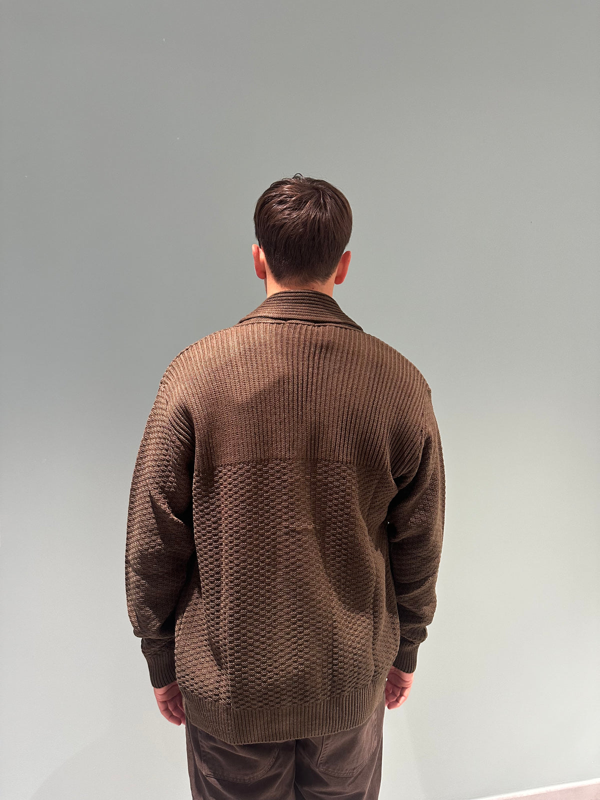 cardigan nido d'ape
