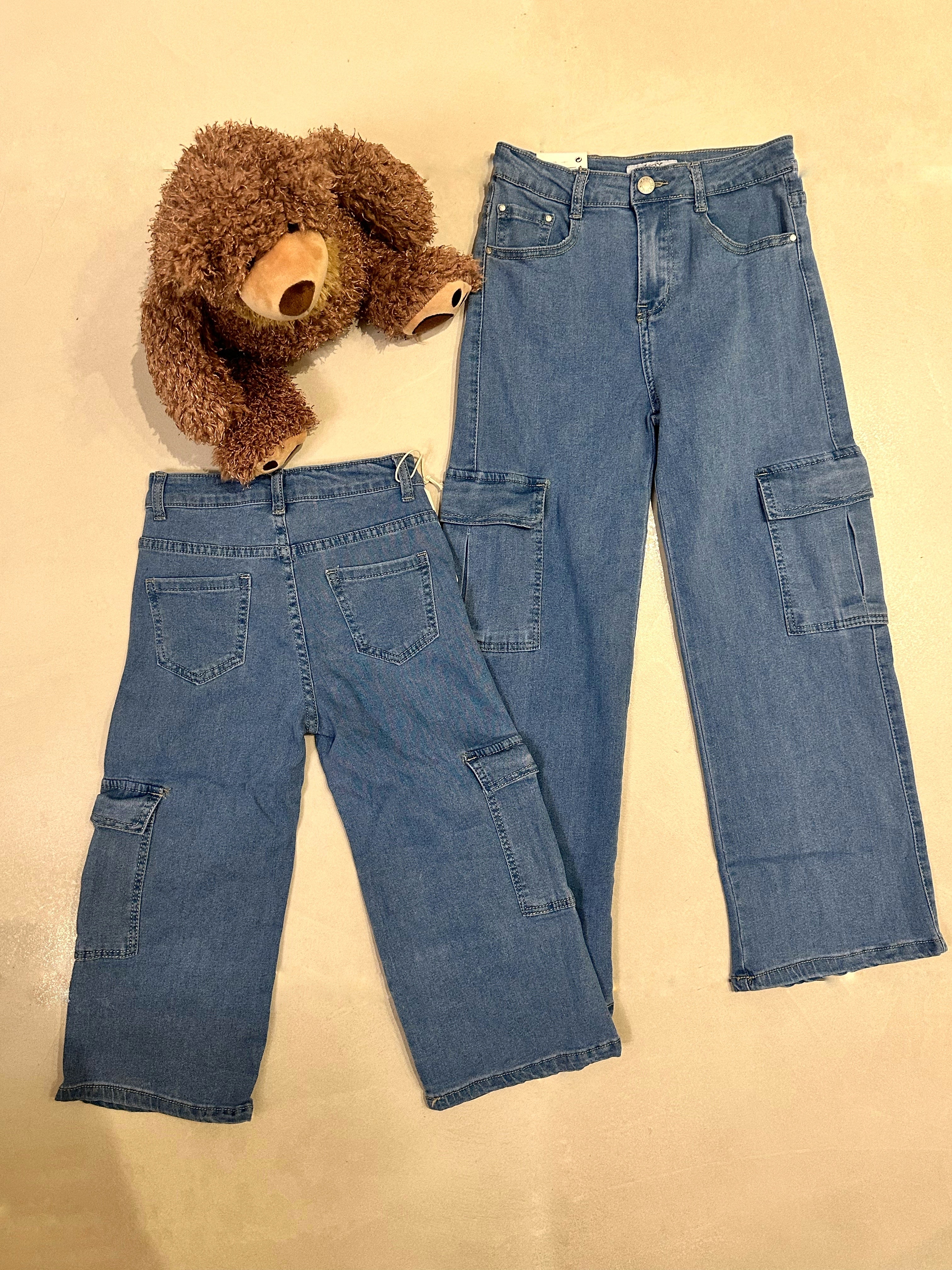 jeans bimba cargo