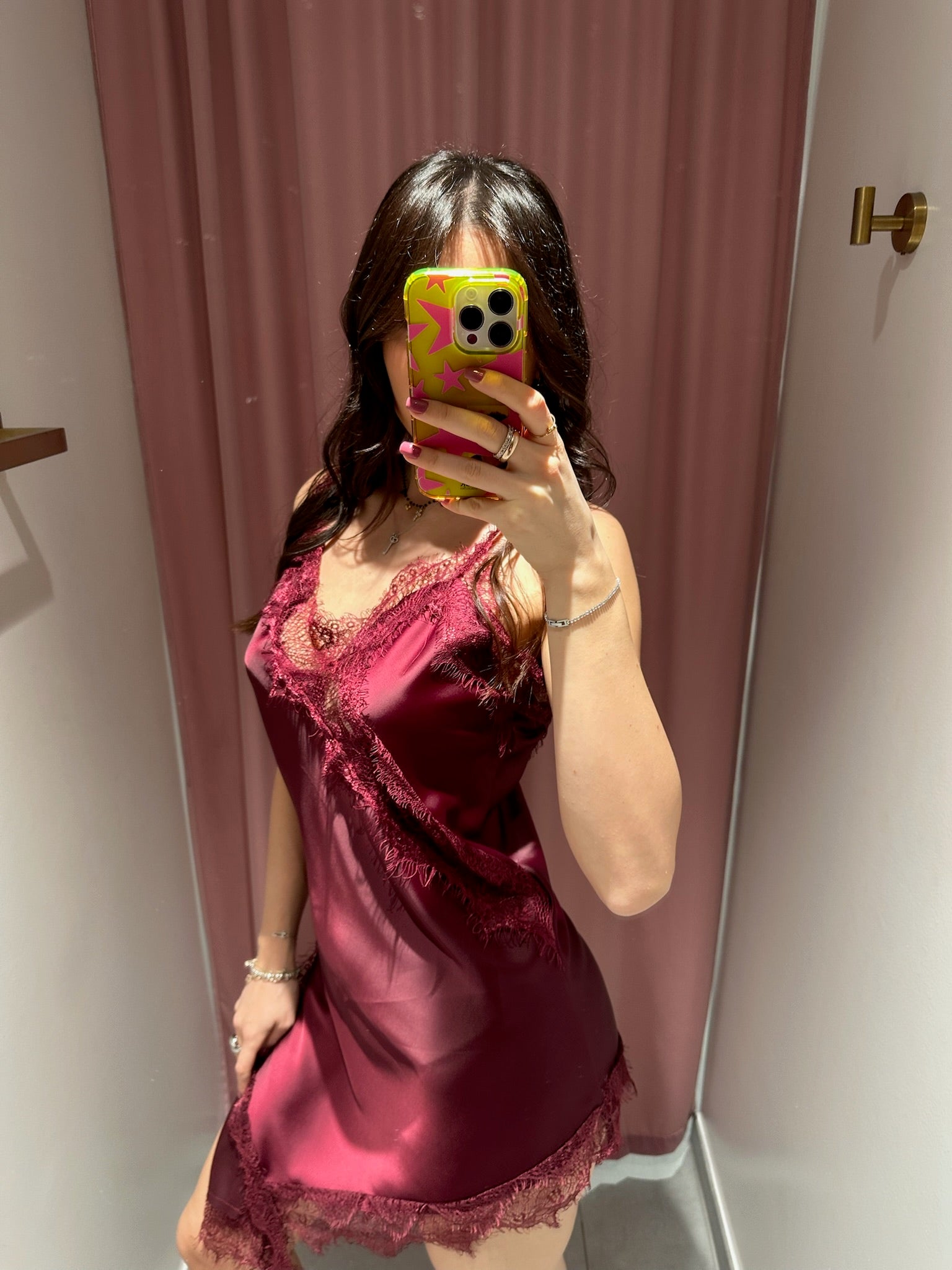 abito effetto sottoveste