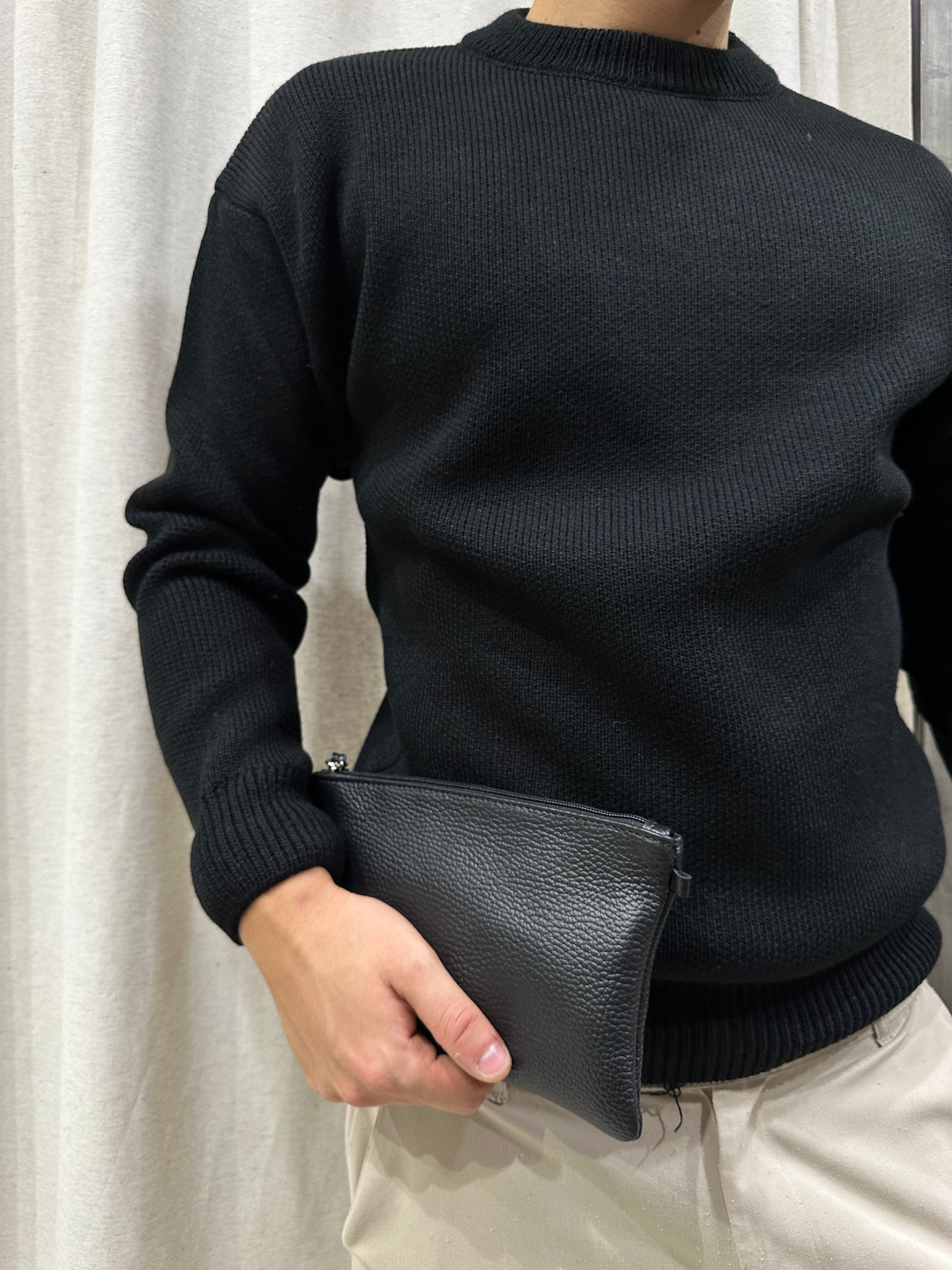 pochette vera pelle