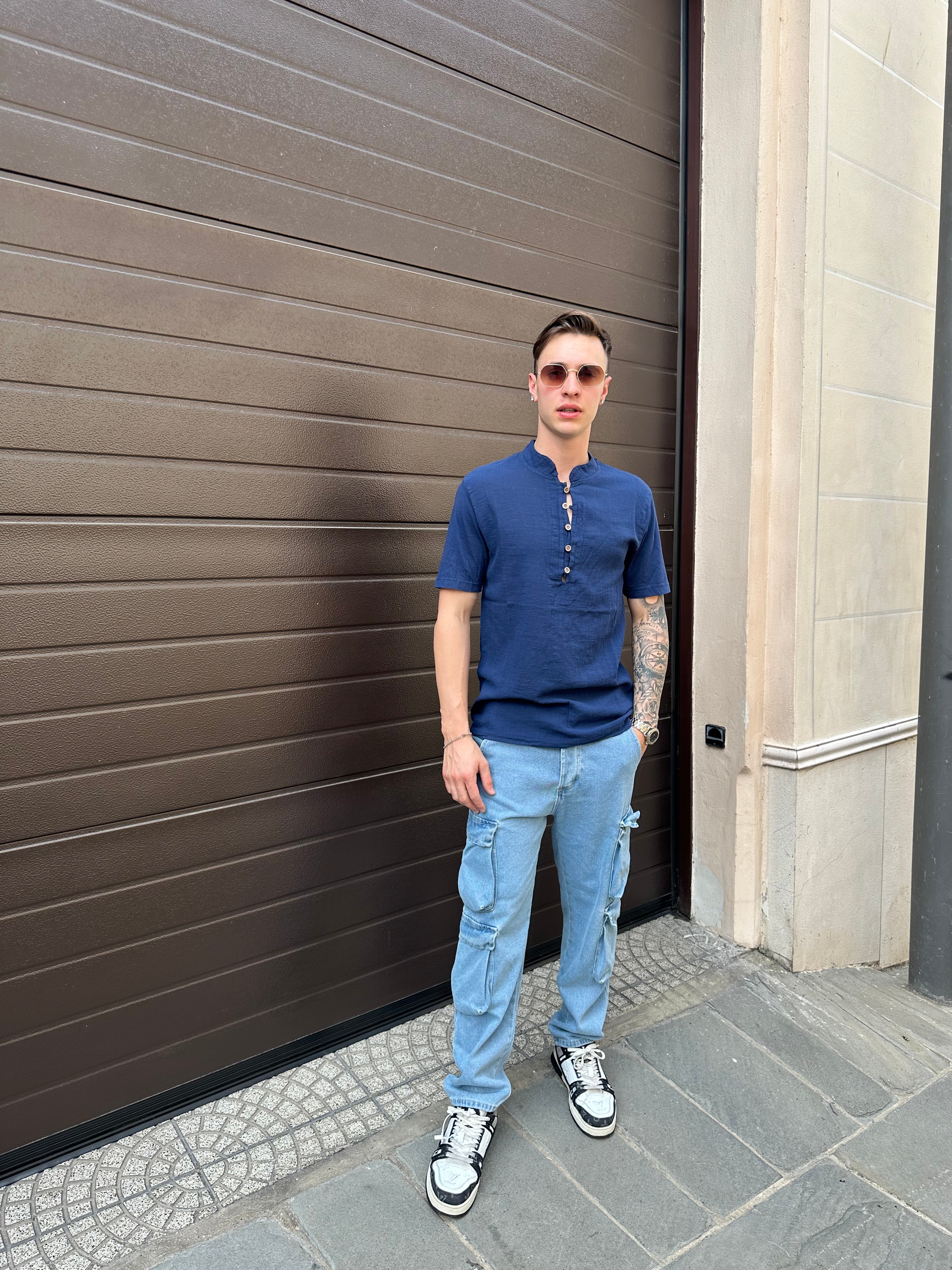 t-shirt serafino lino