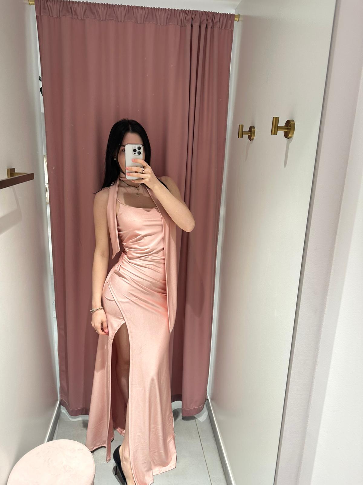 abito drappeggio elegance