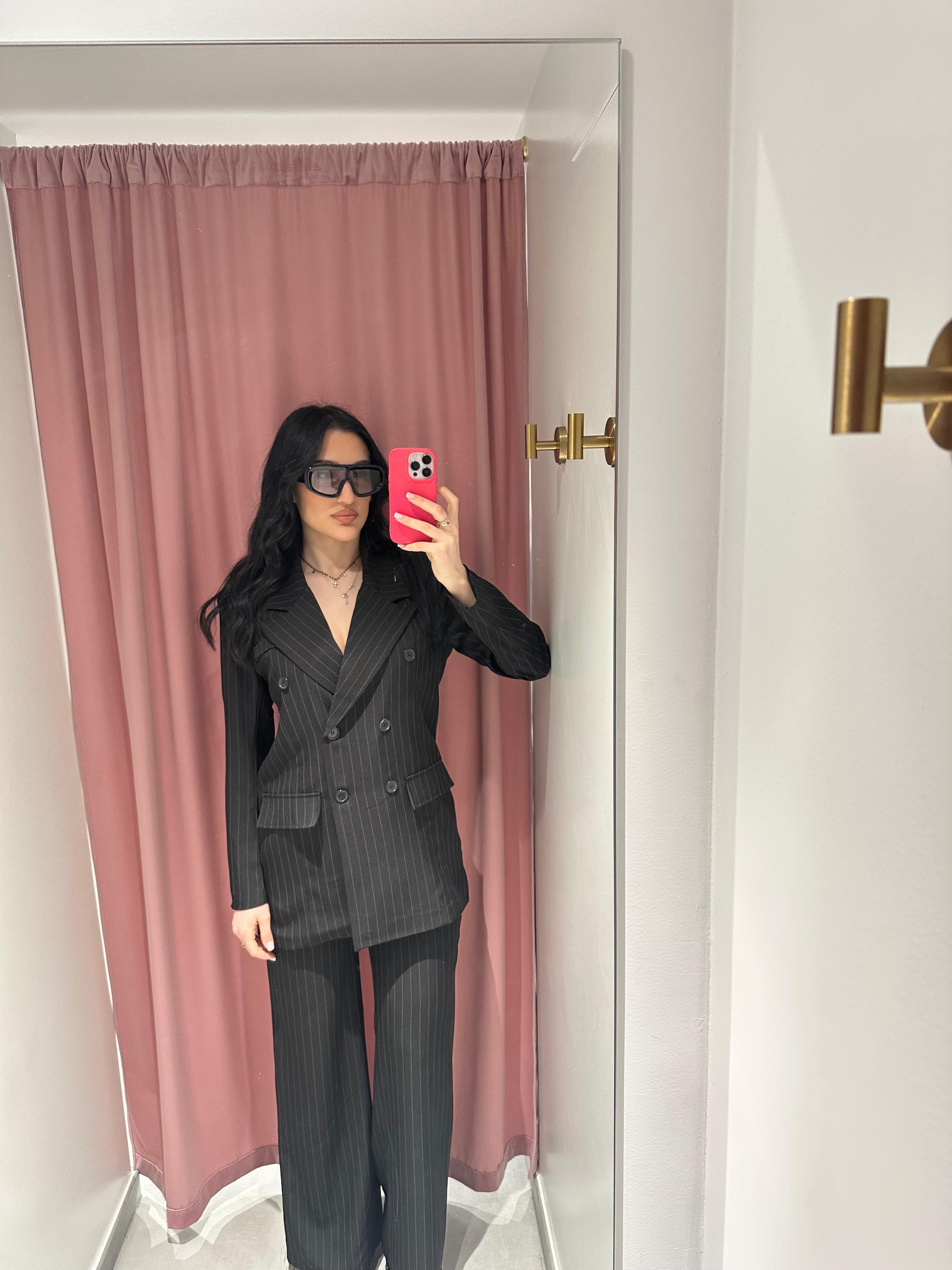 tailleur gessato