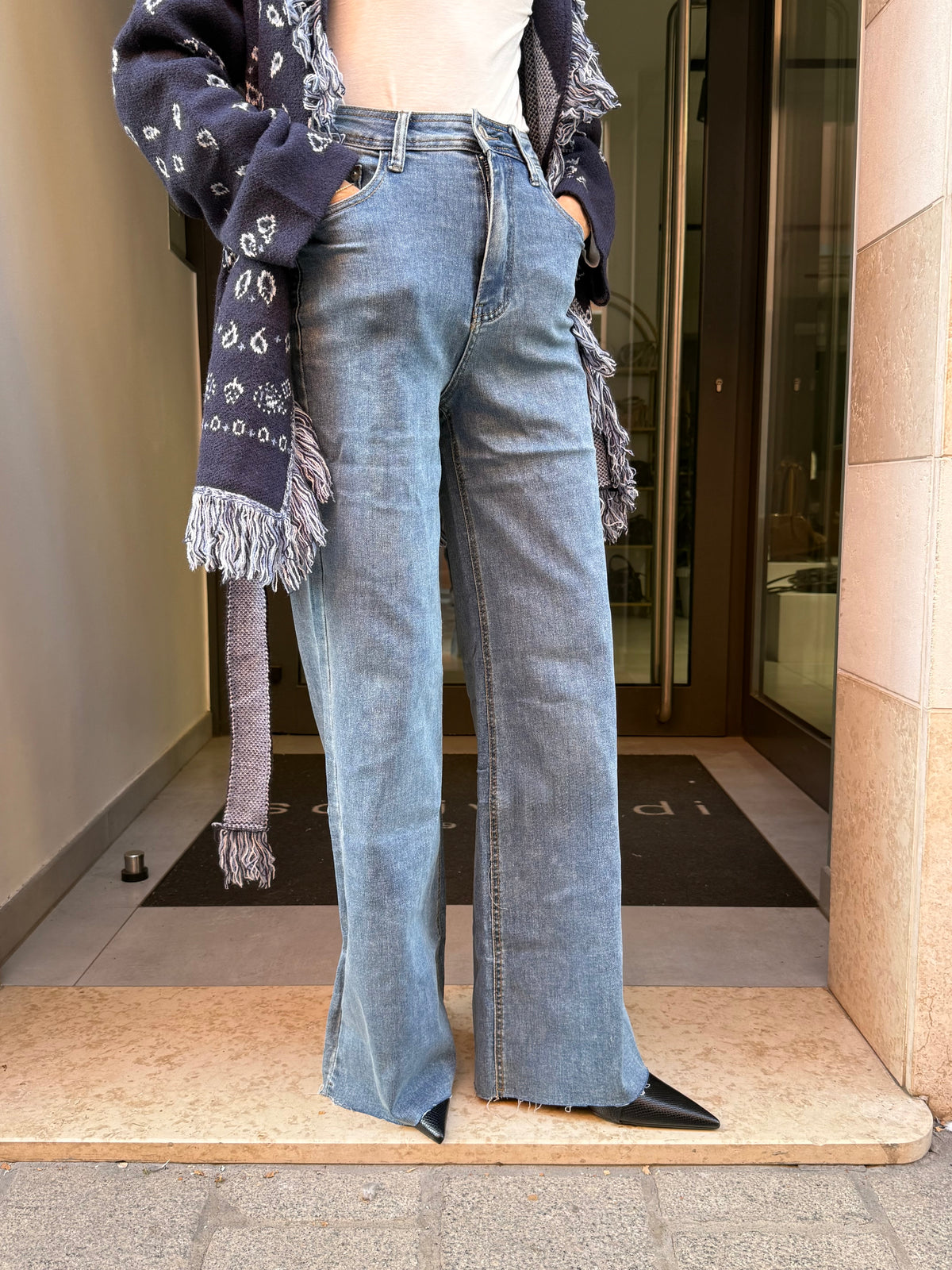 jeans palazzo
