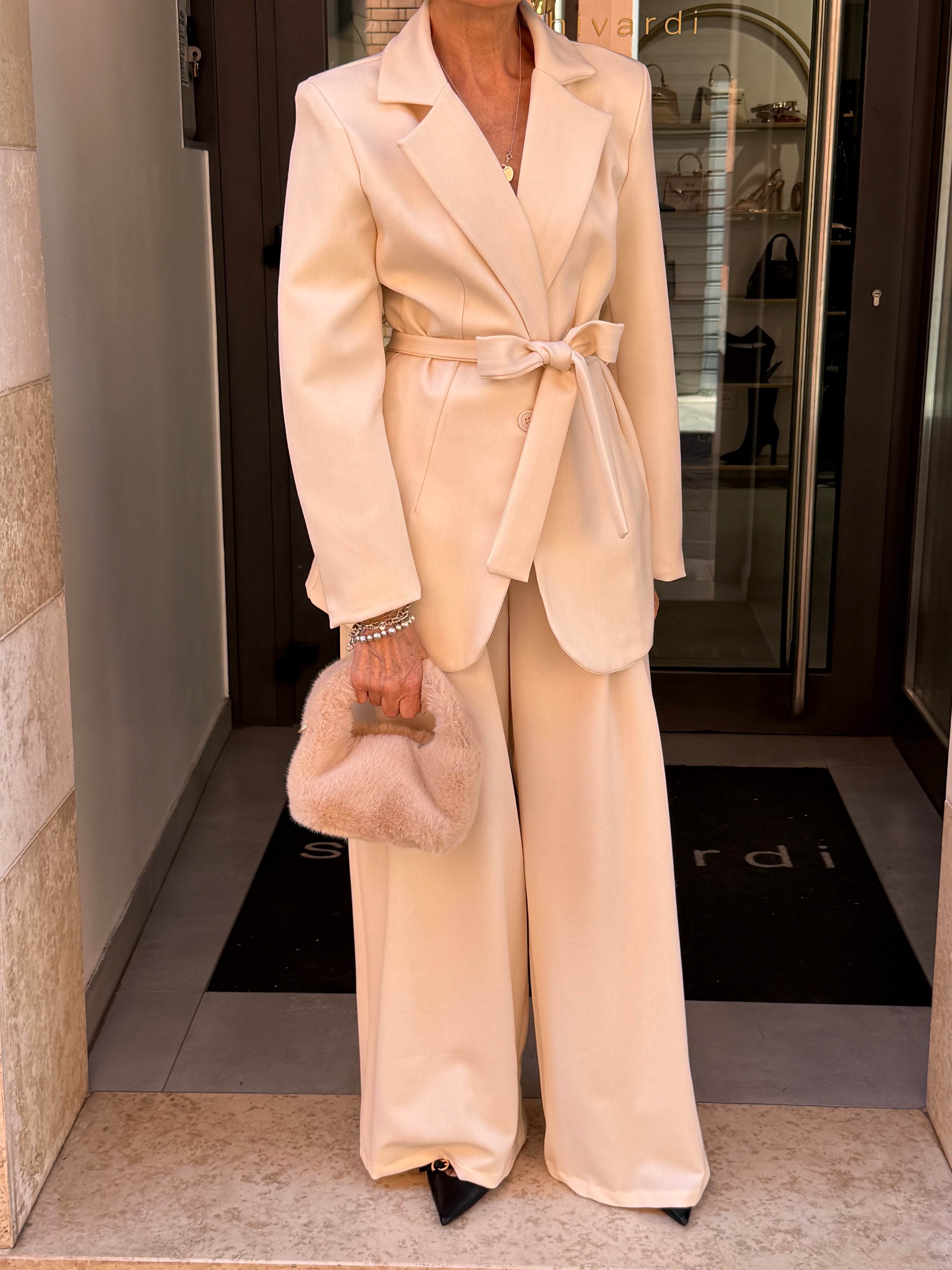 tailleur cream