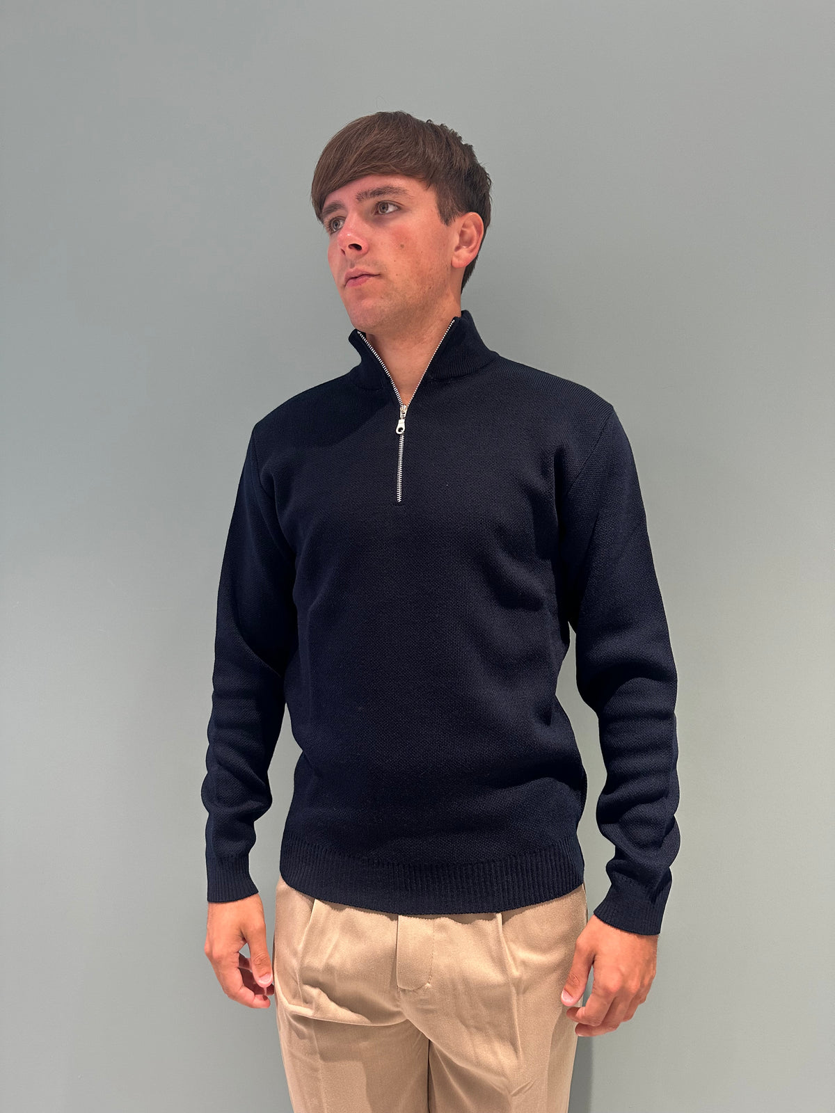 maglioncino mezza zip