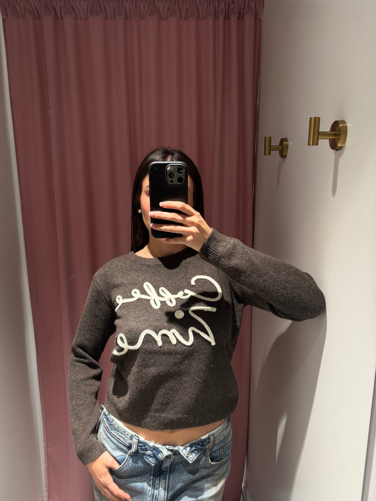 maglione "coffee time"