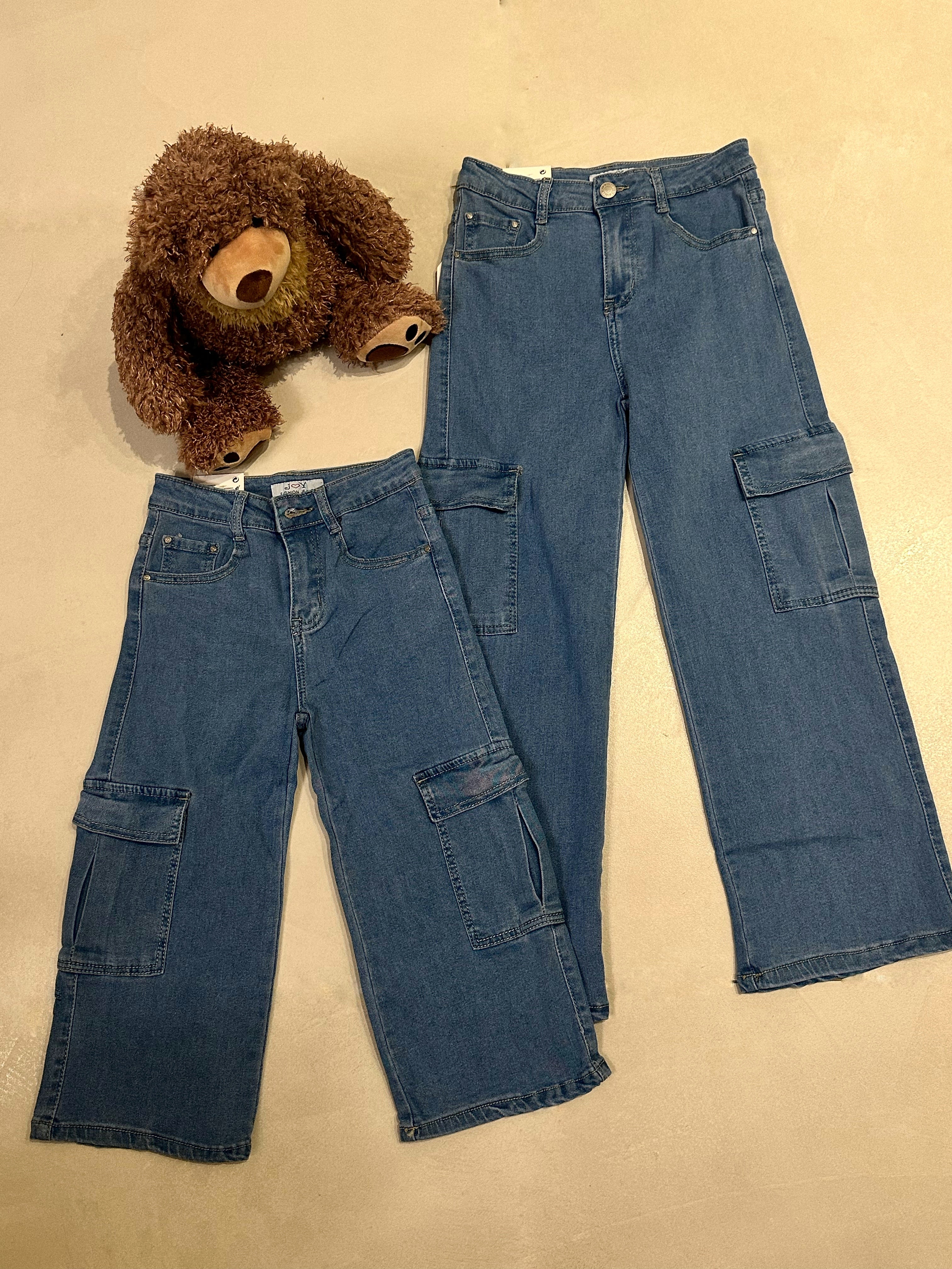 jeans bimba cargo