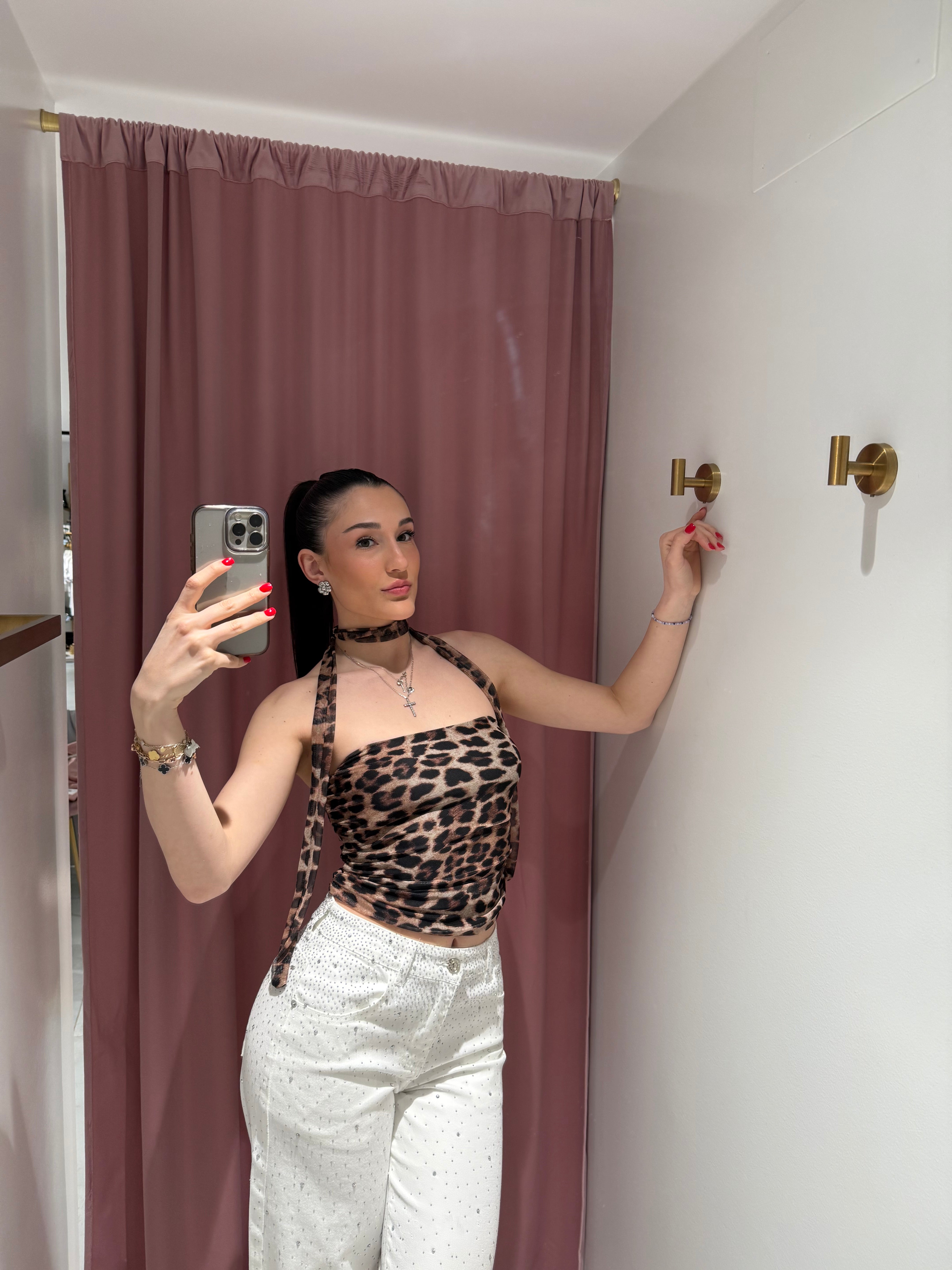 top animalier laccio