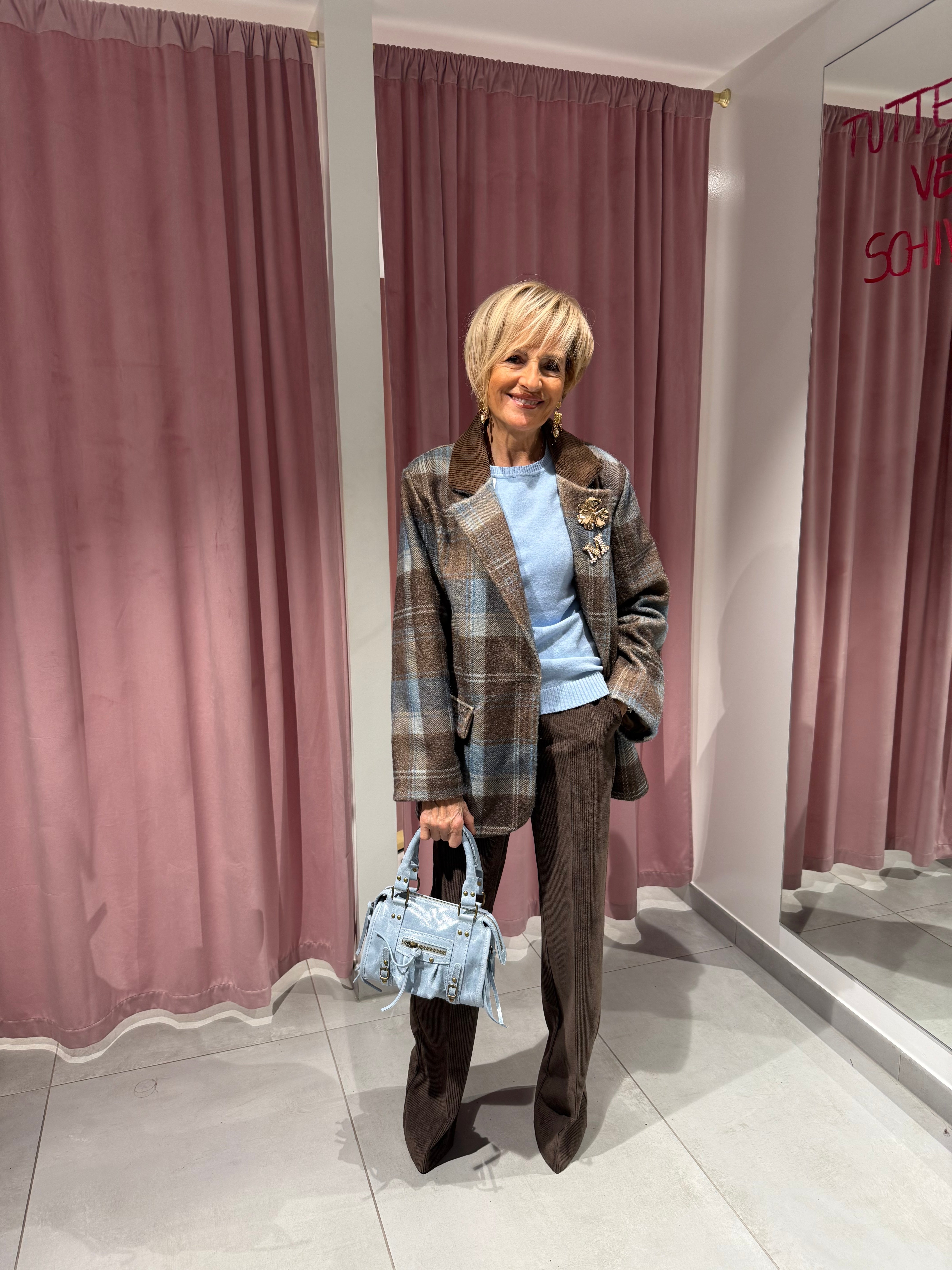 giacca blazer spille