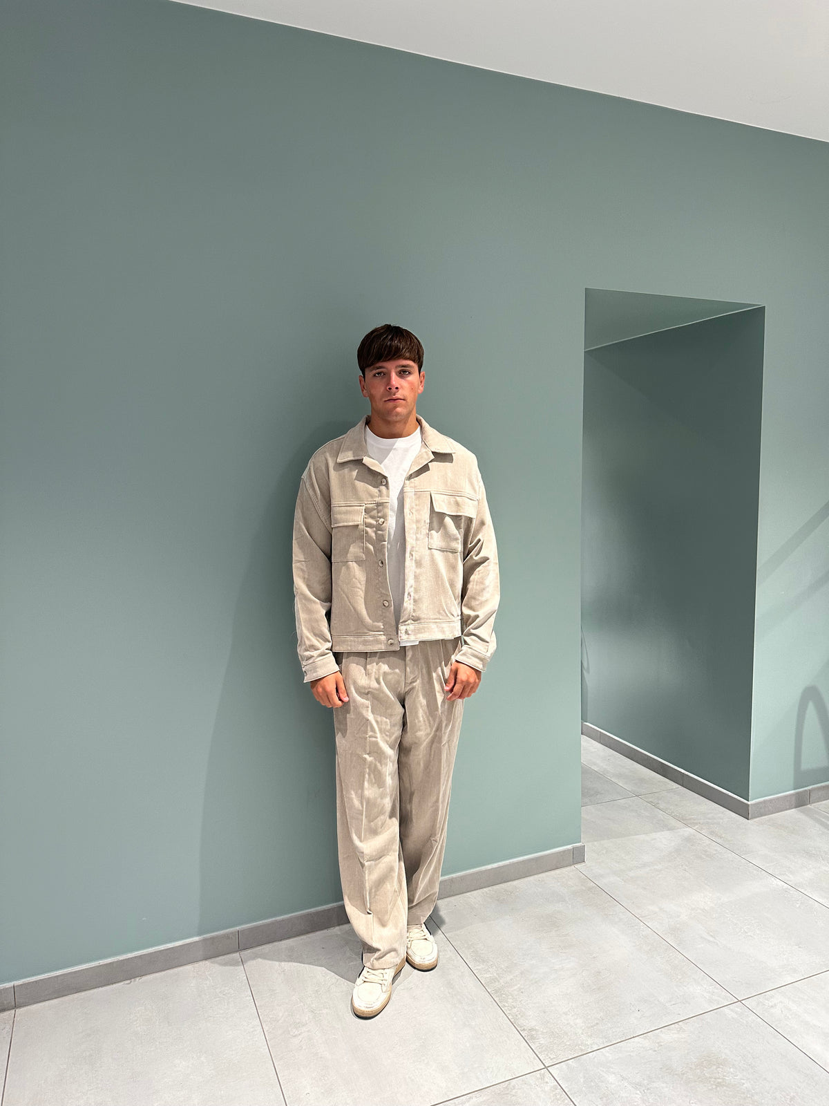 coordinato suede