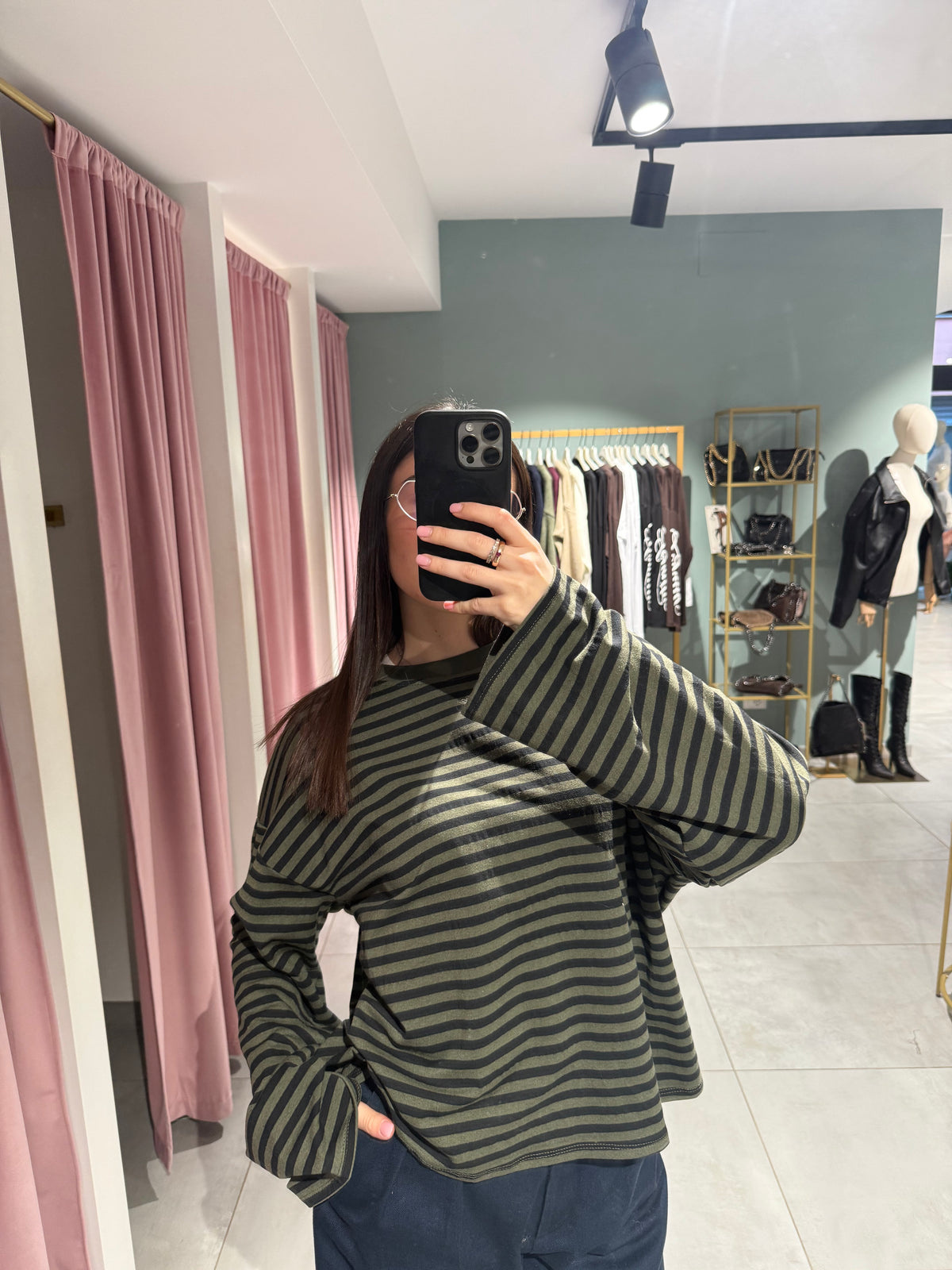 Long Sleeve rigata