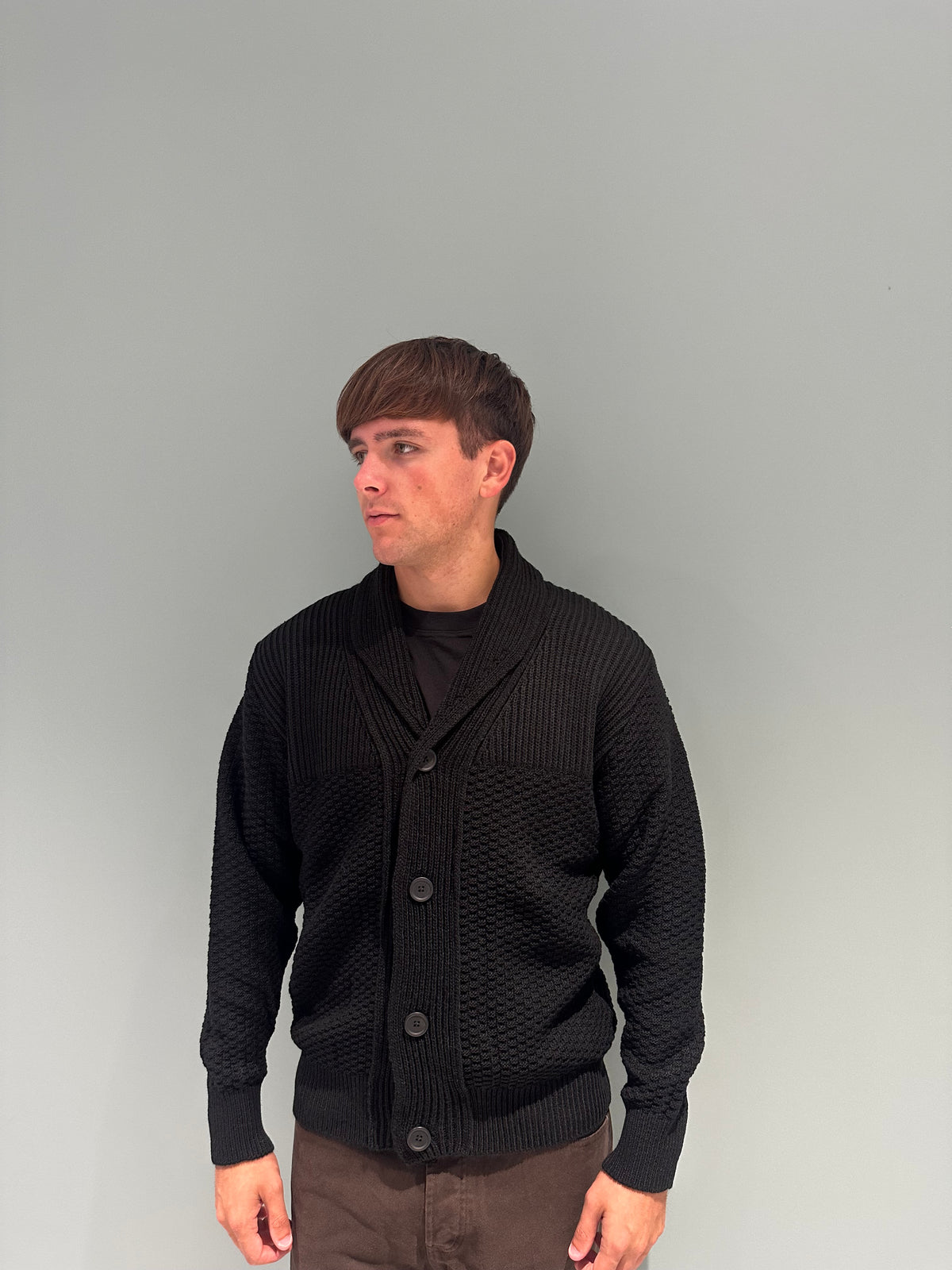 cardigan nido d'ape