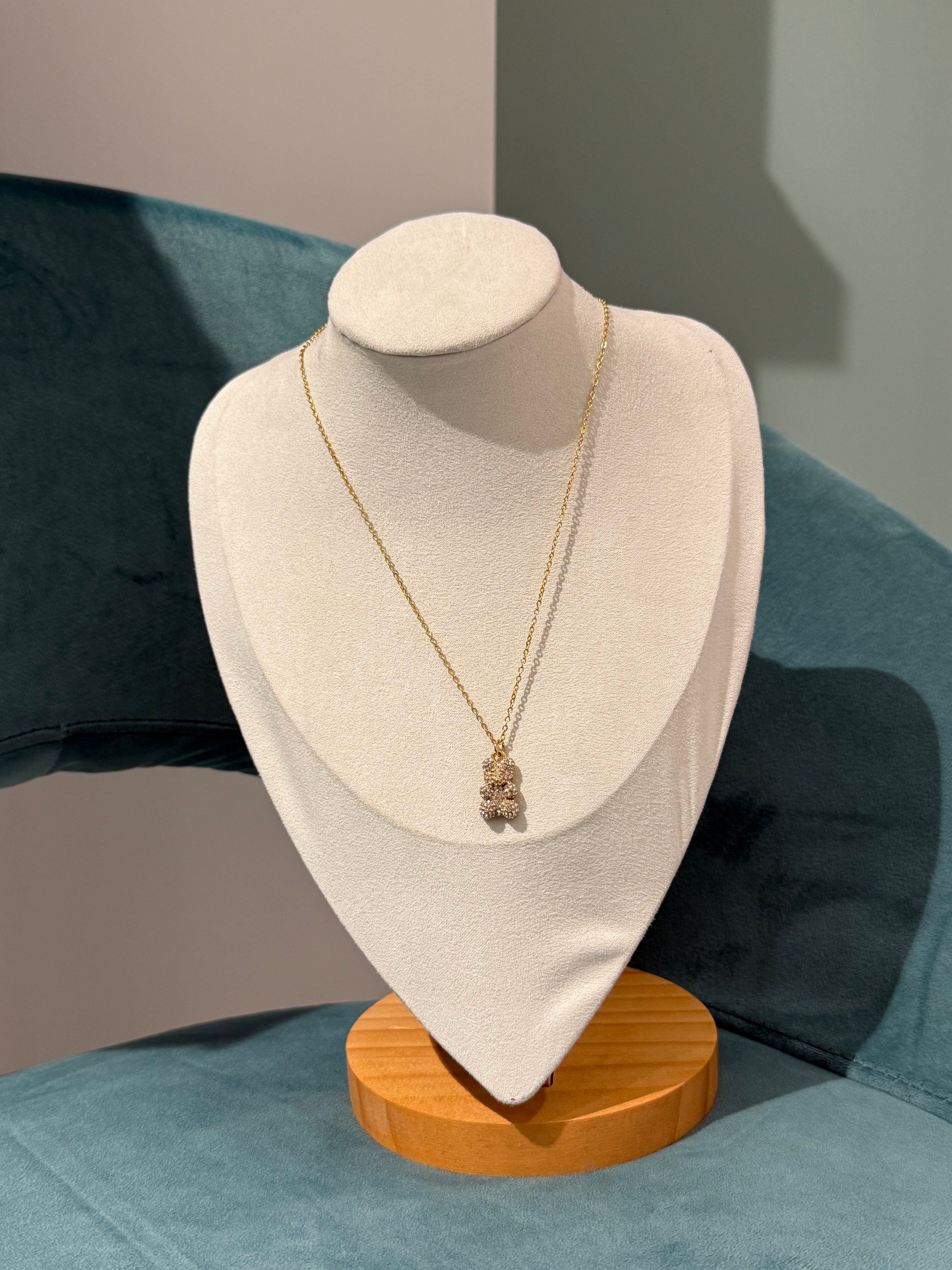 collana teddy strass