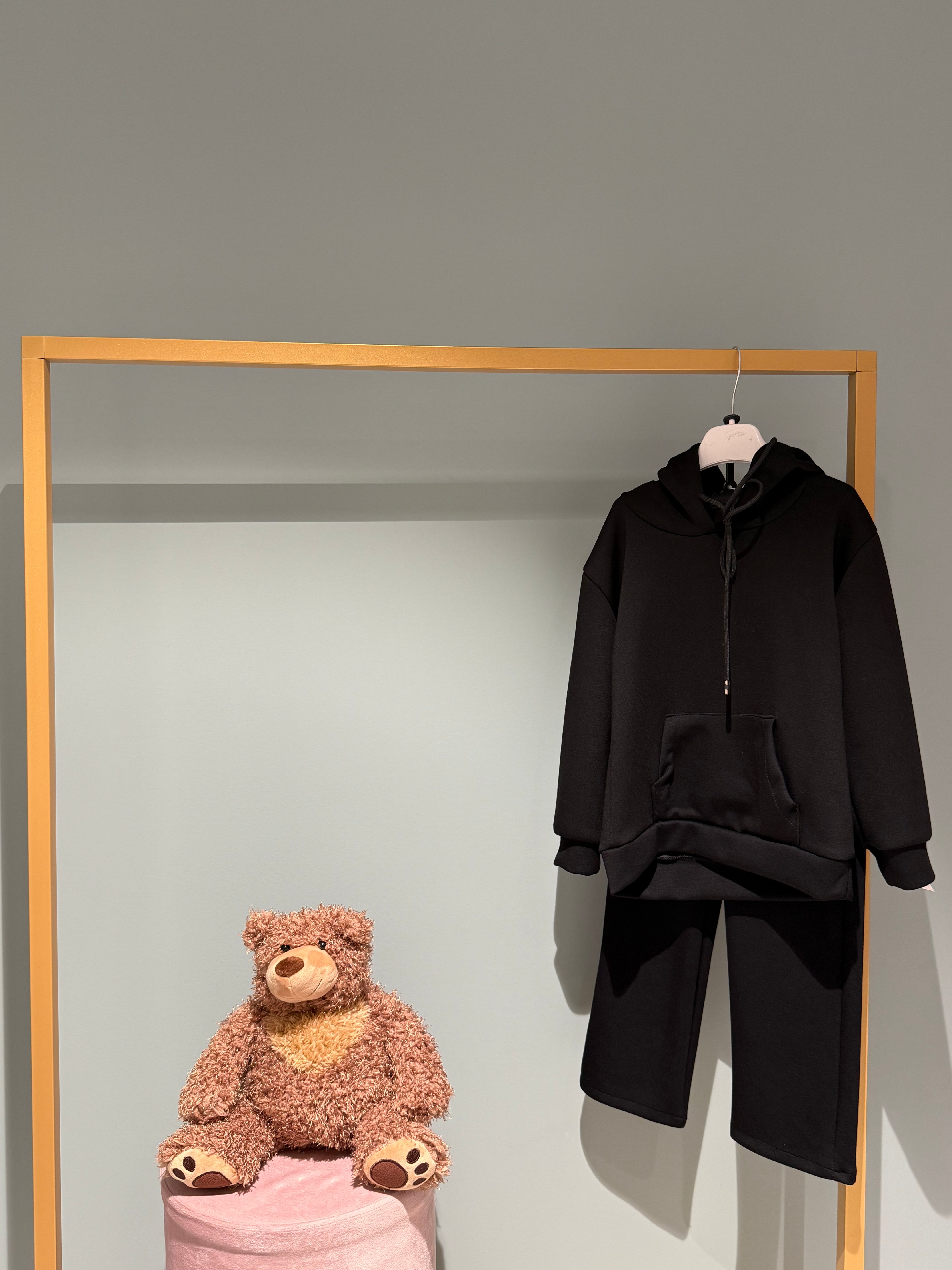 tuta unisex nero