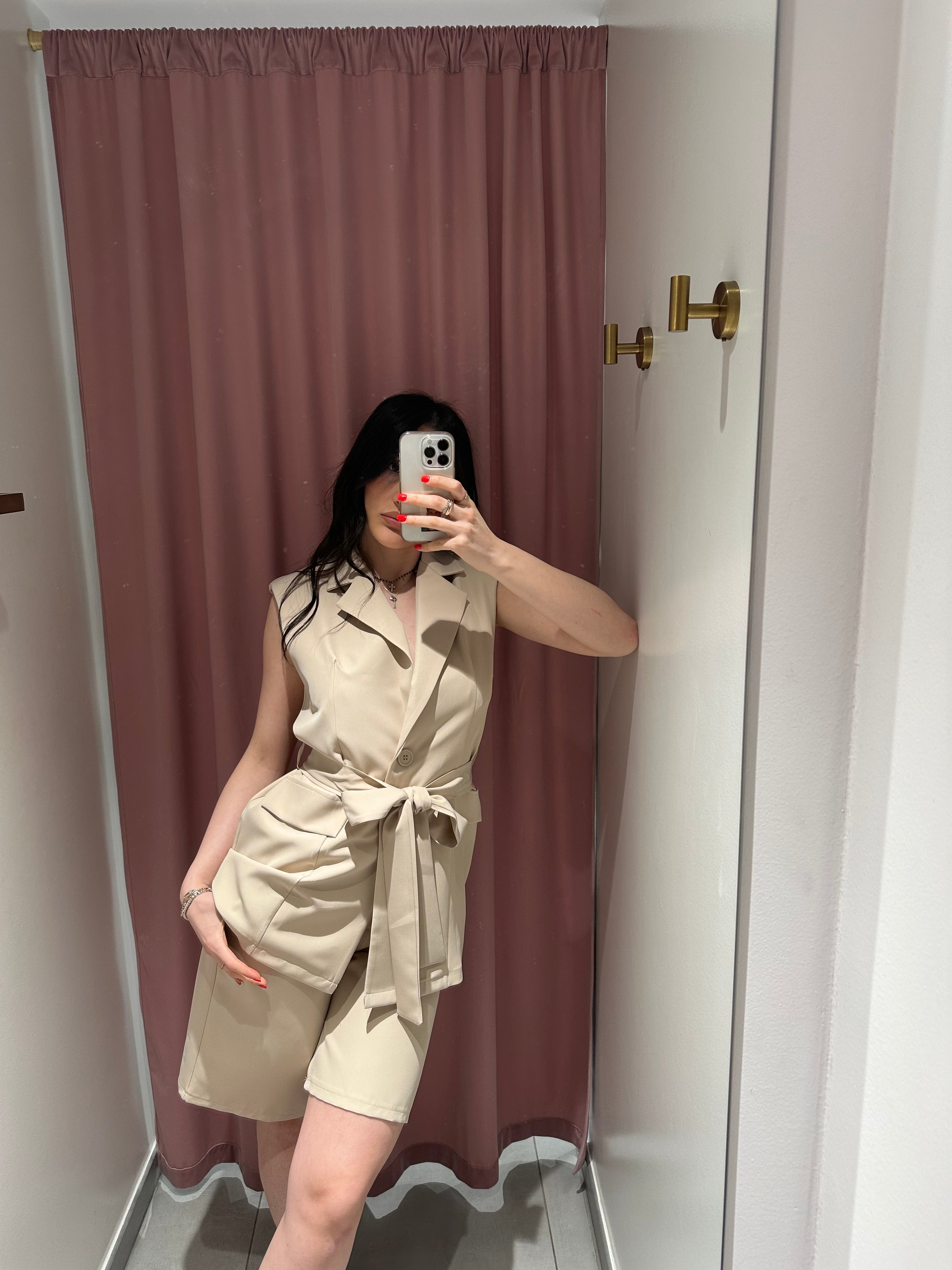 tailluer gilet e bermuda