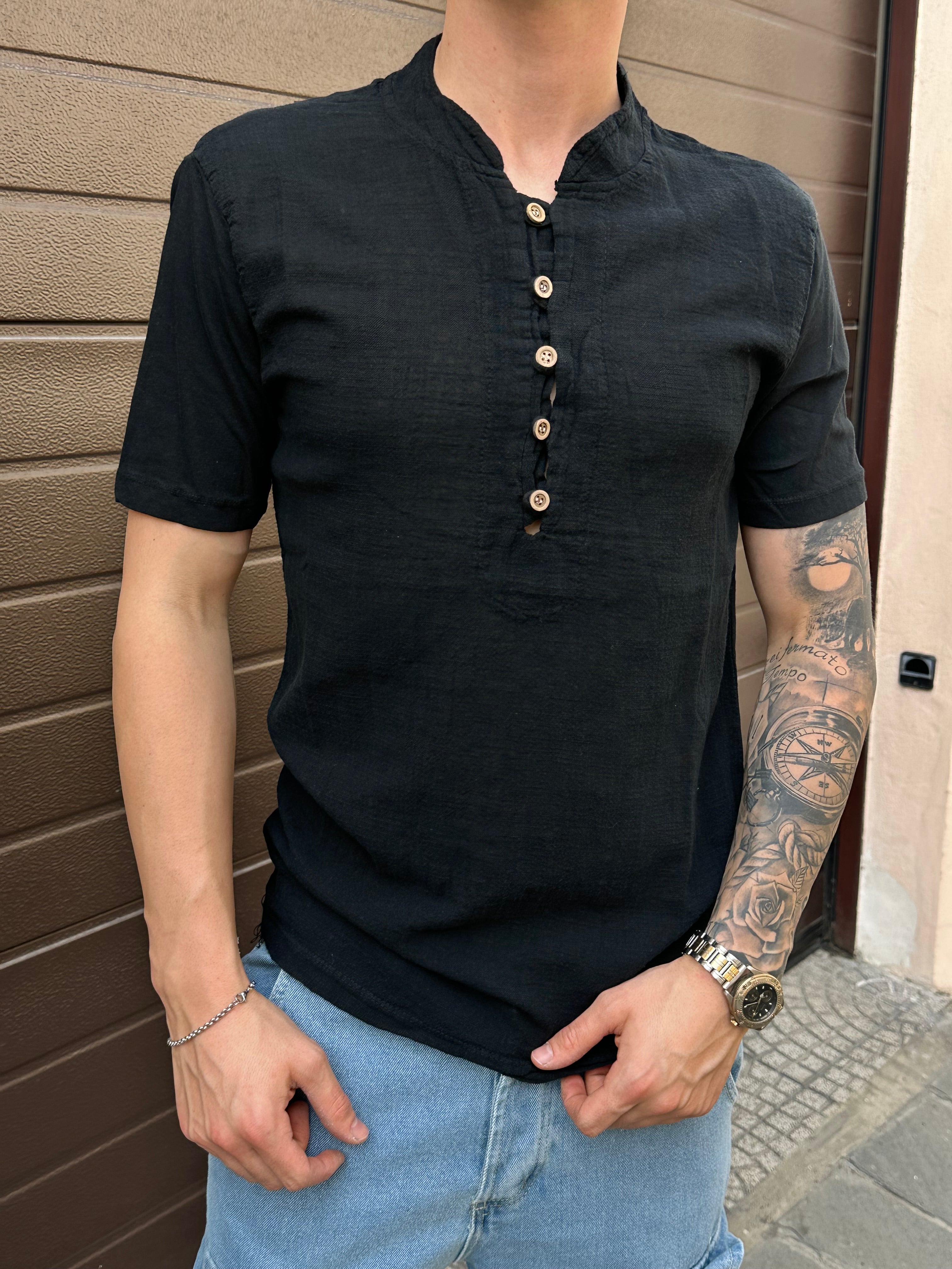t-shirt serafino lino