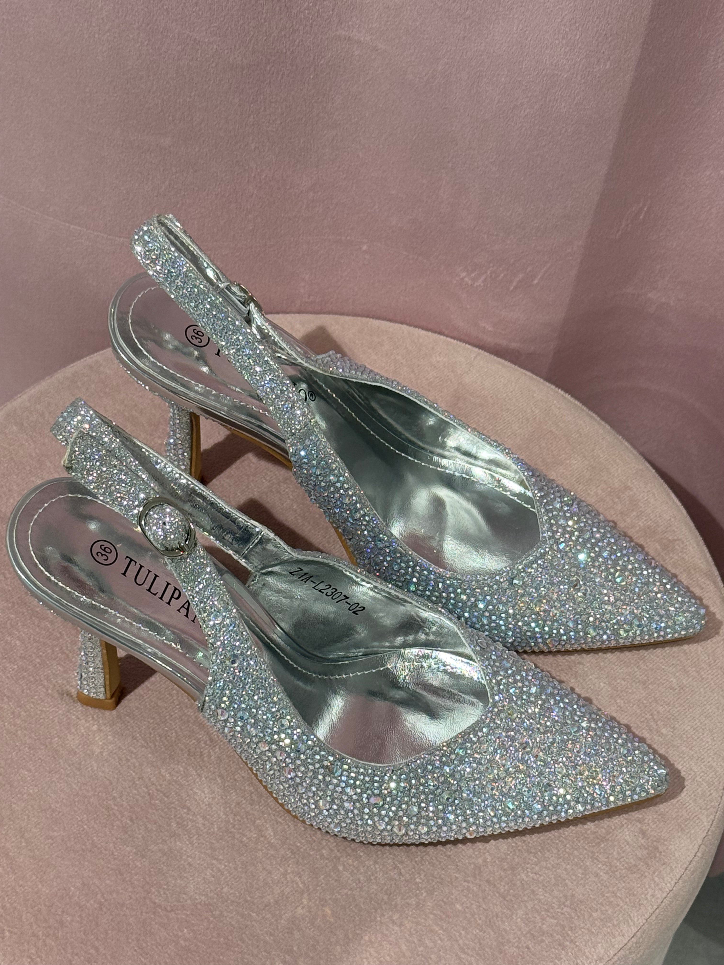 tacco chanel strass