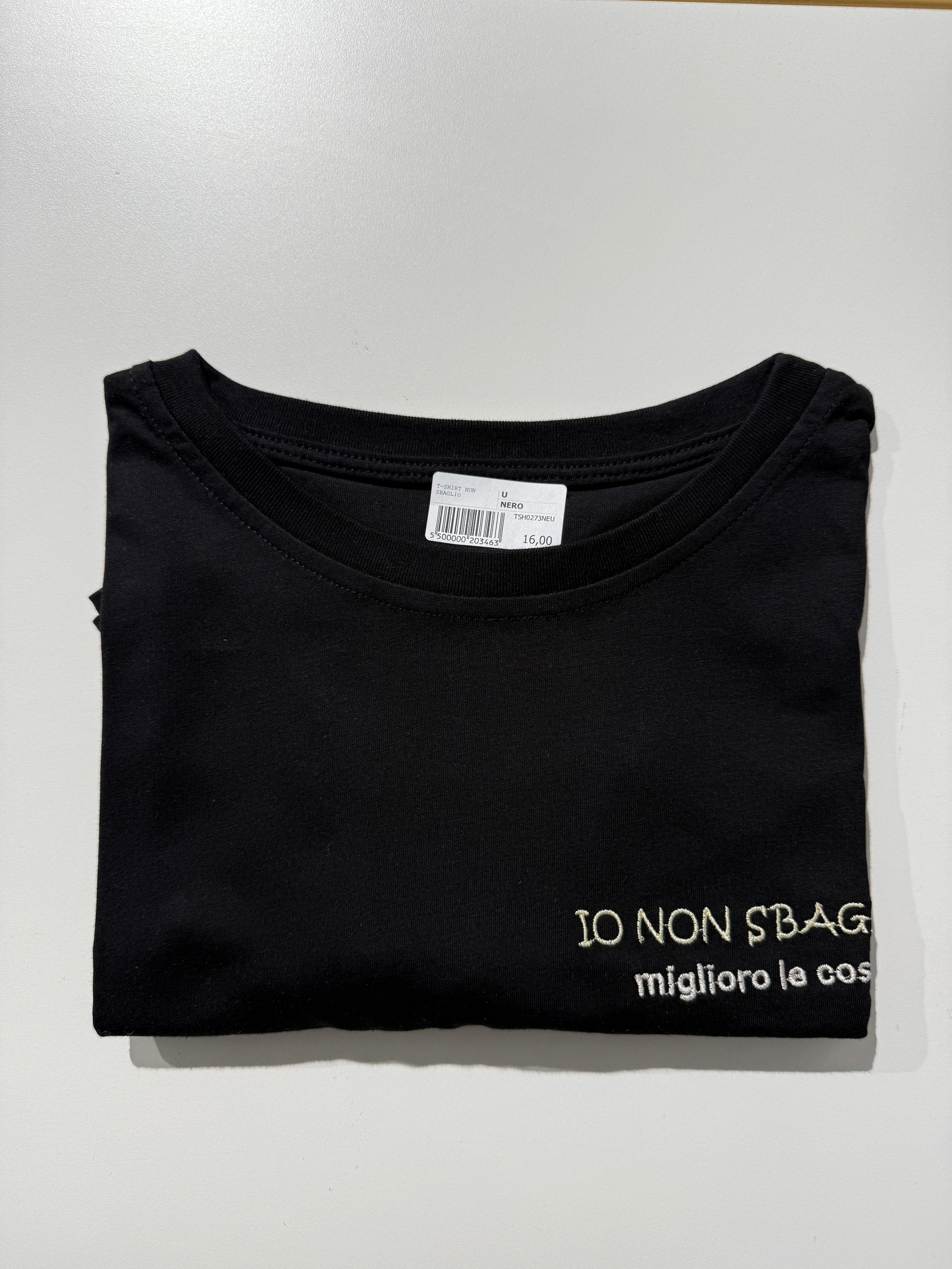 t-shirt non sbaglio