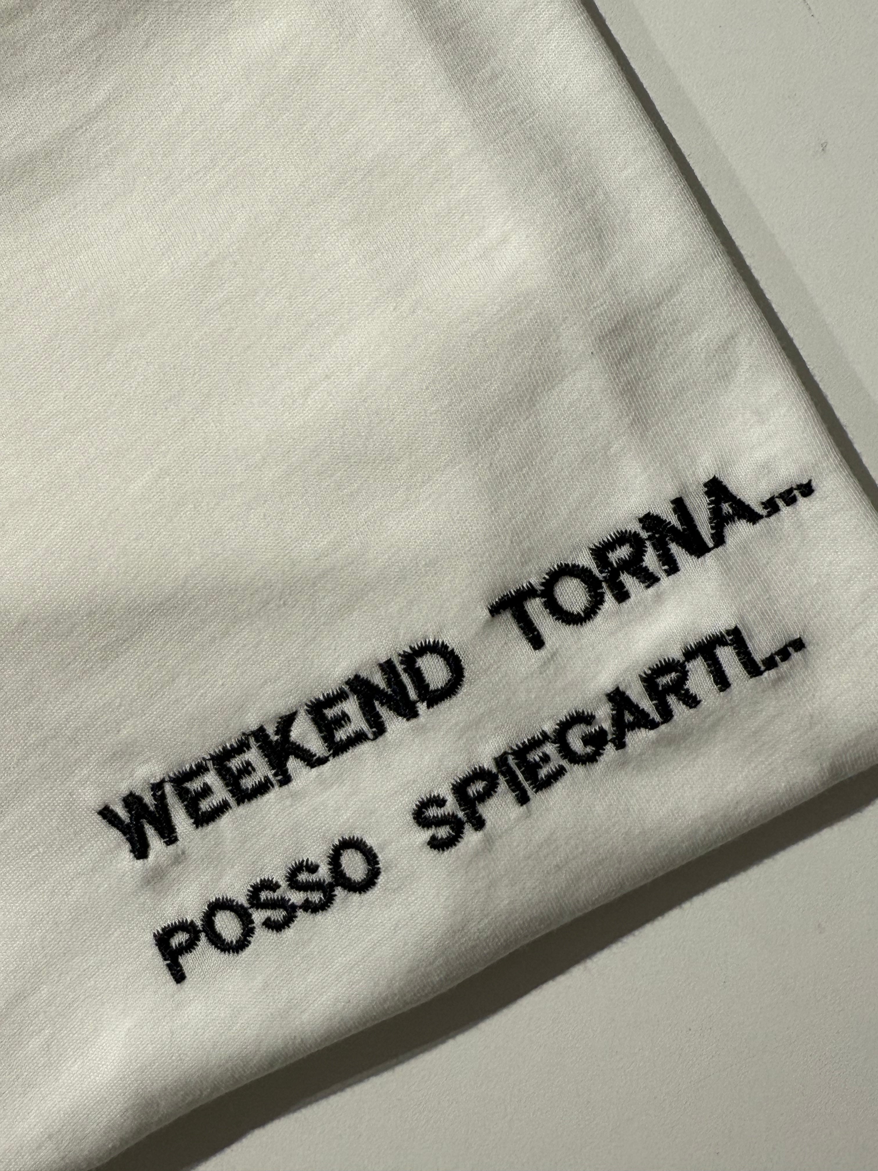 t-shirt weekend torna