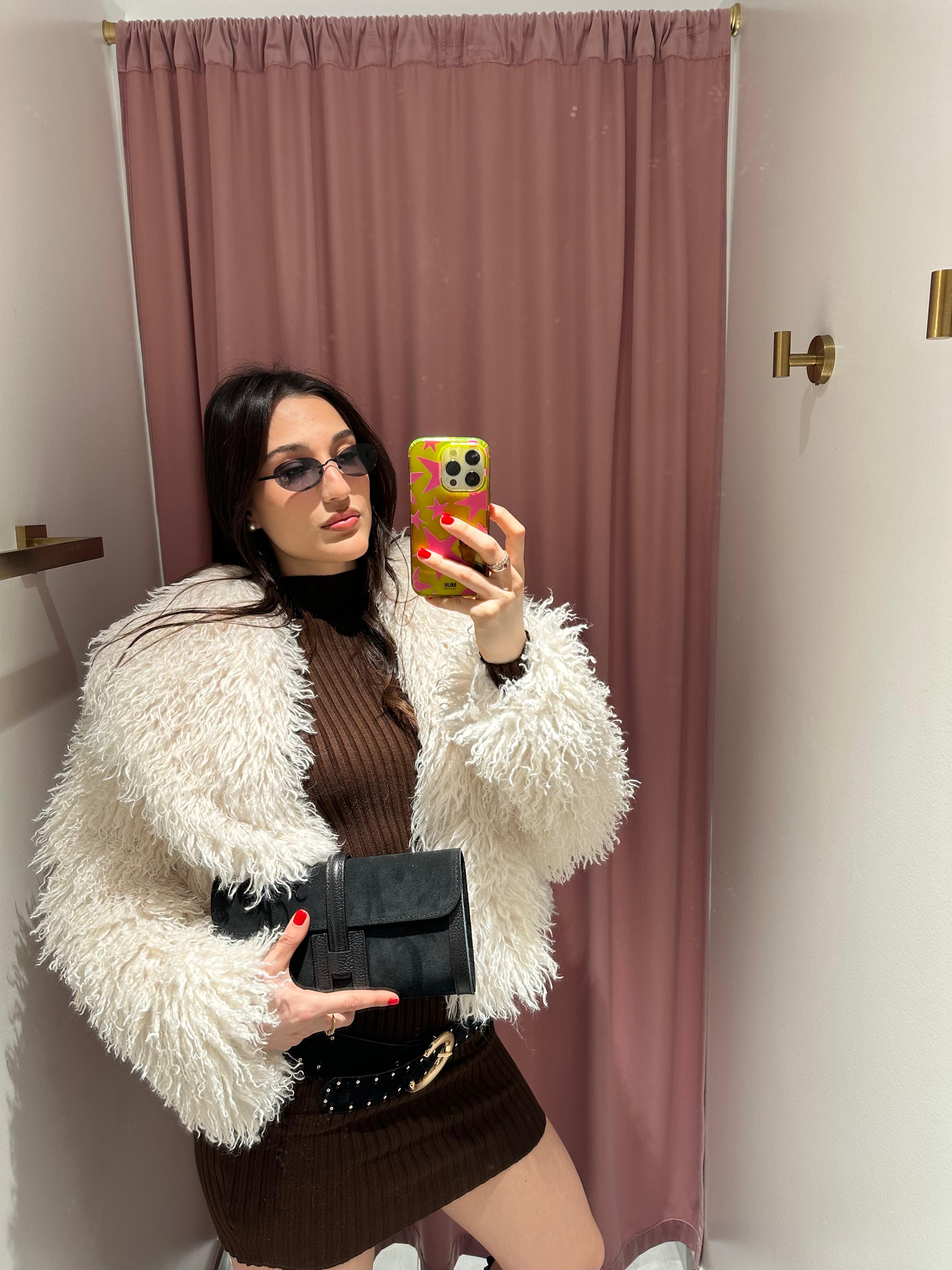 ecopelliccia ricciolo