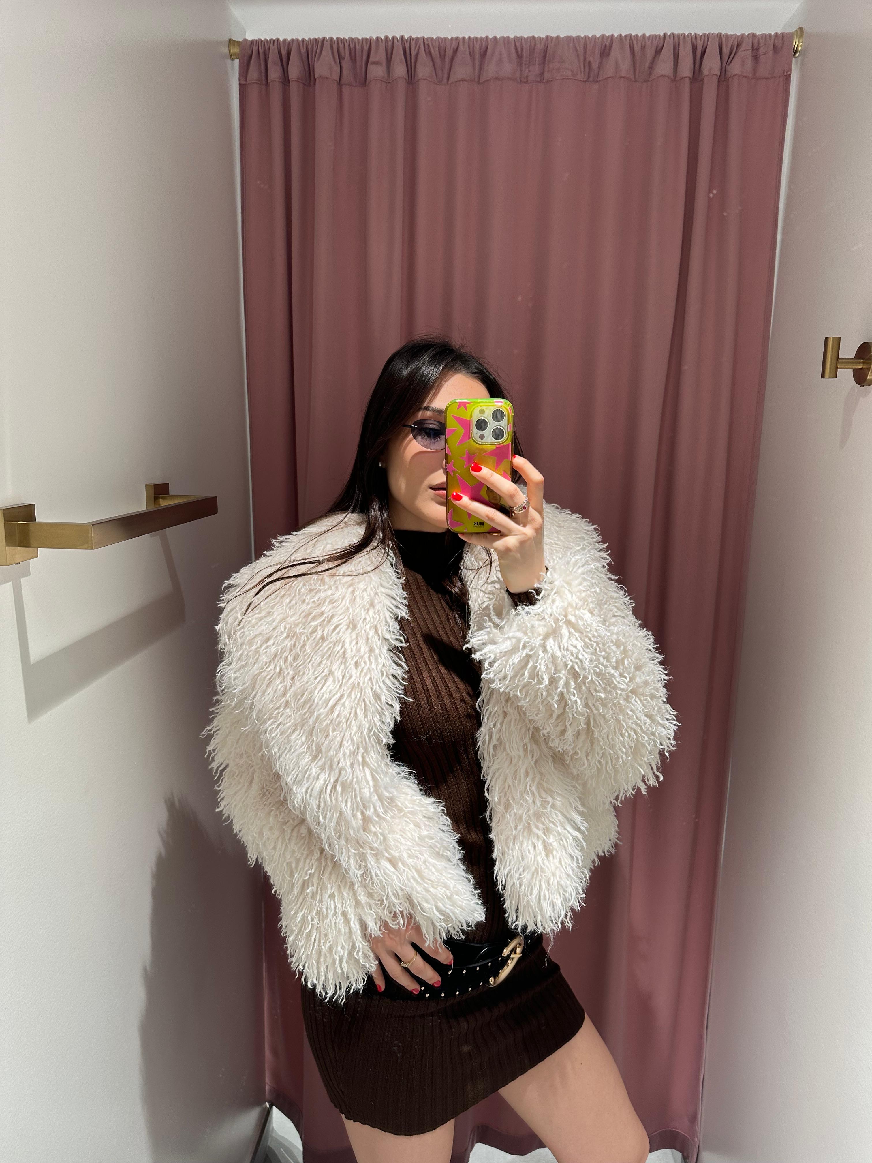 ecopelliccia ricciolo