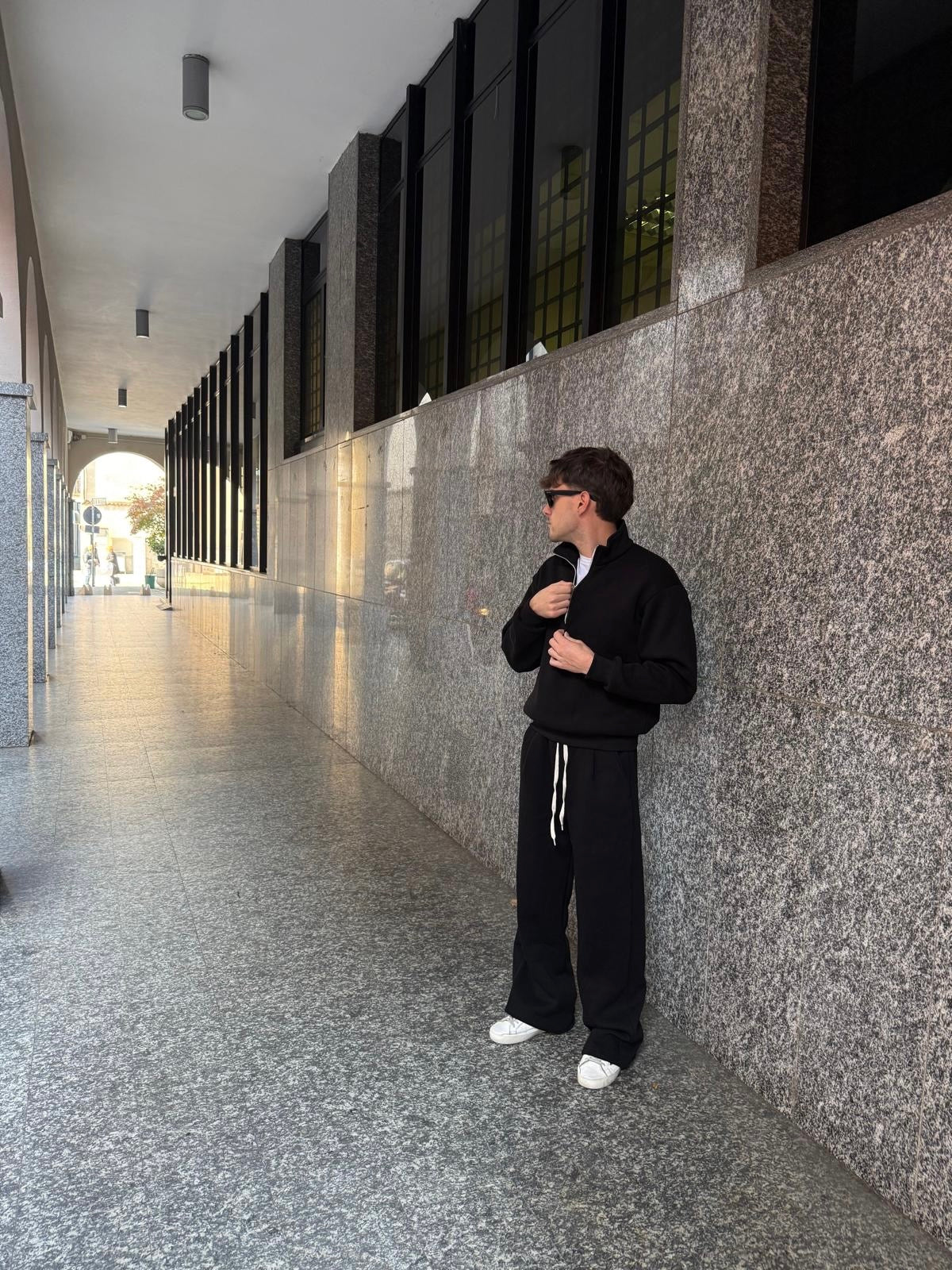 tuta iconic mezza zip