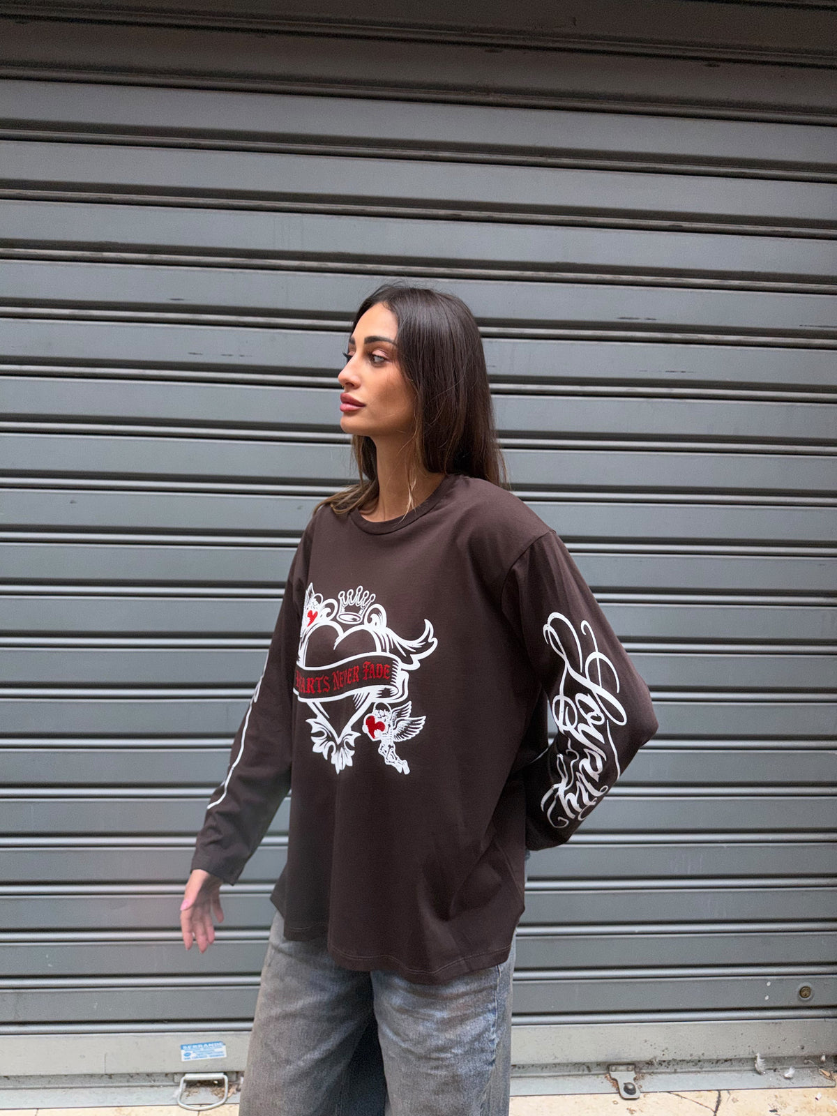 long sleeve heart