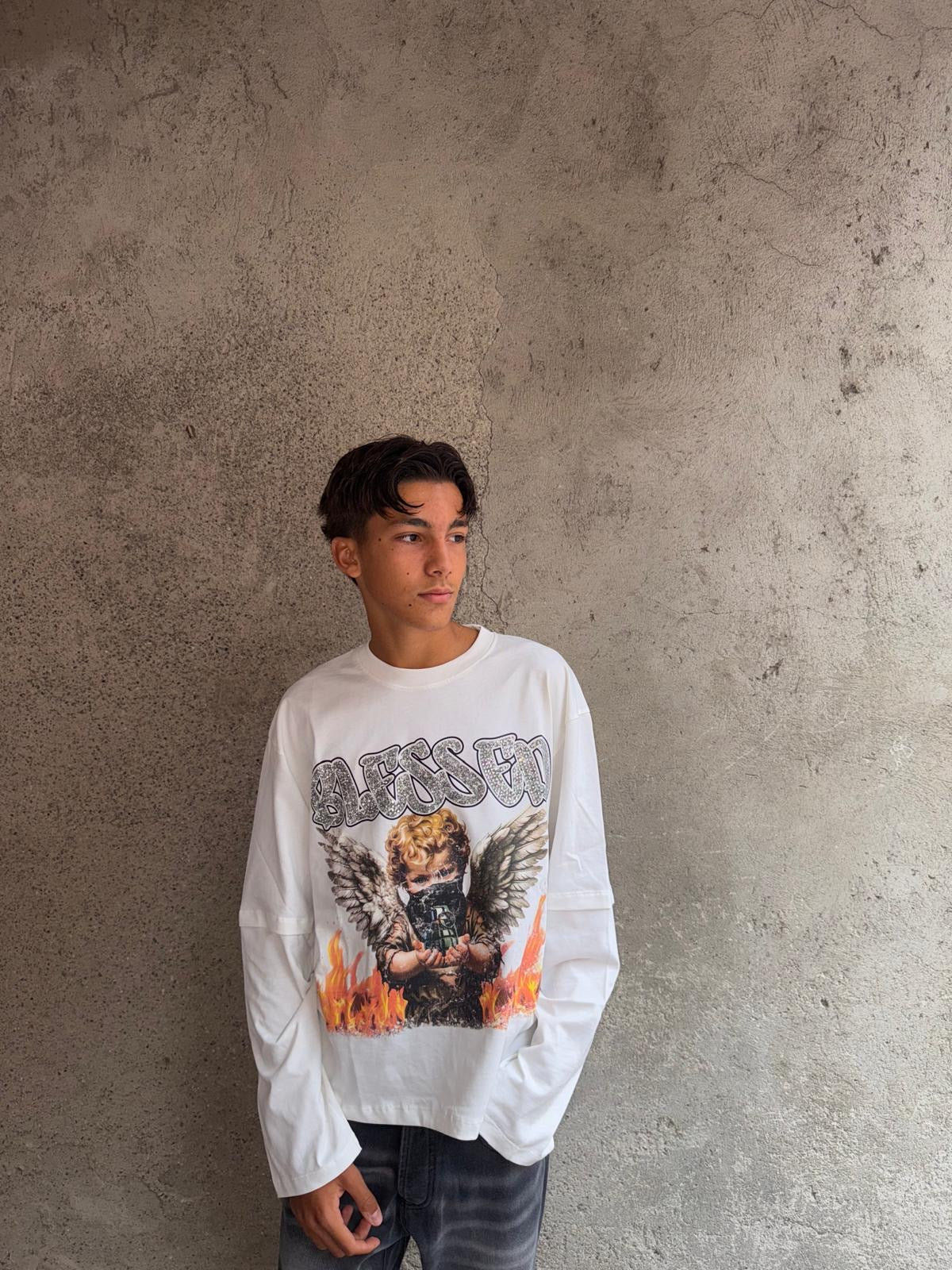 long sleeve blessed