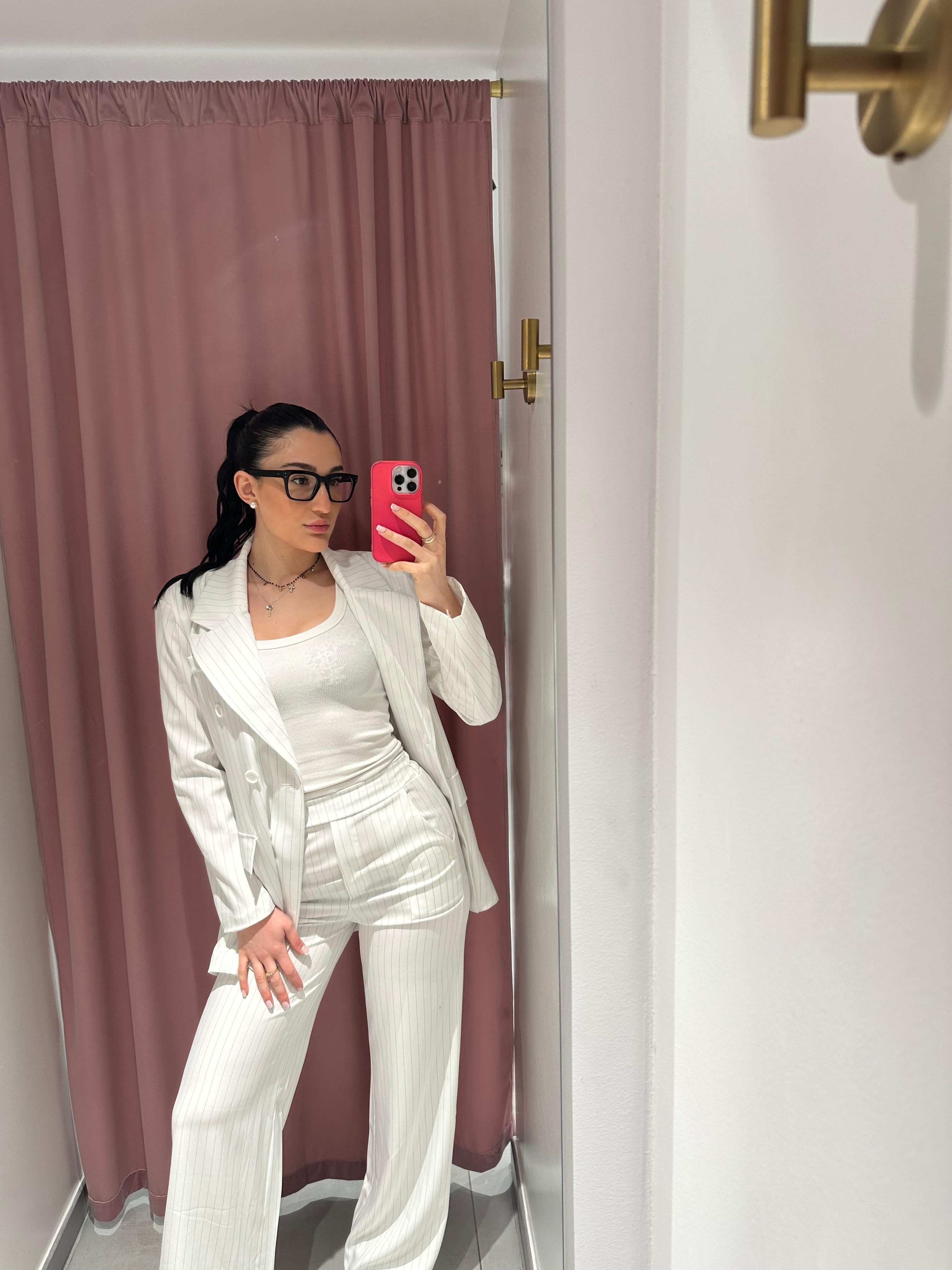 tailleur gessato