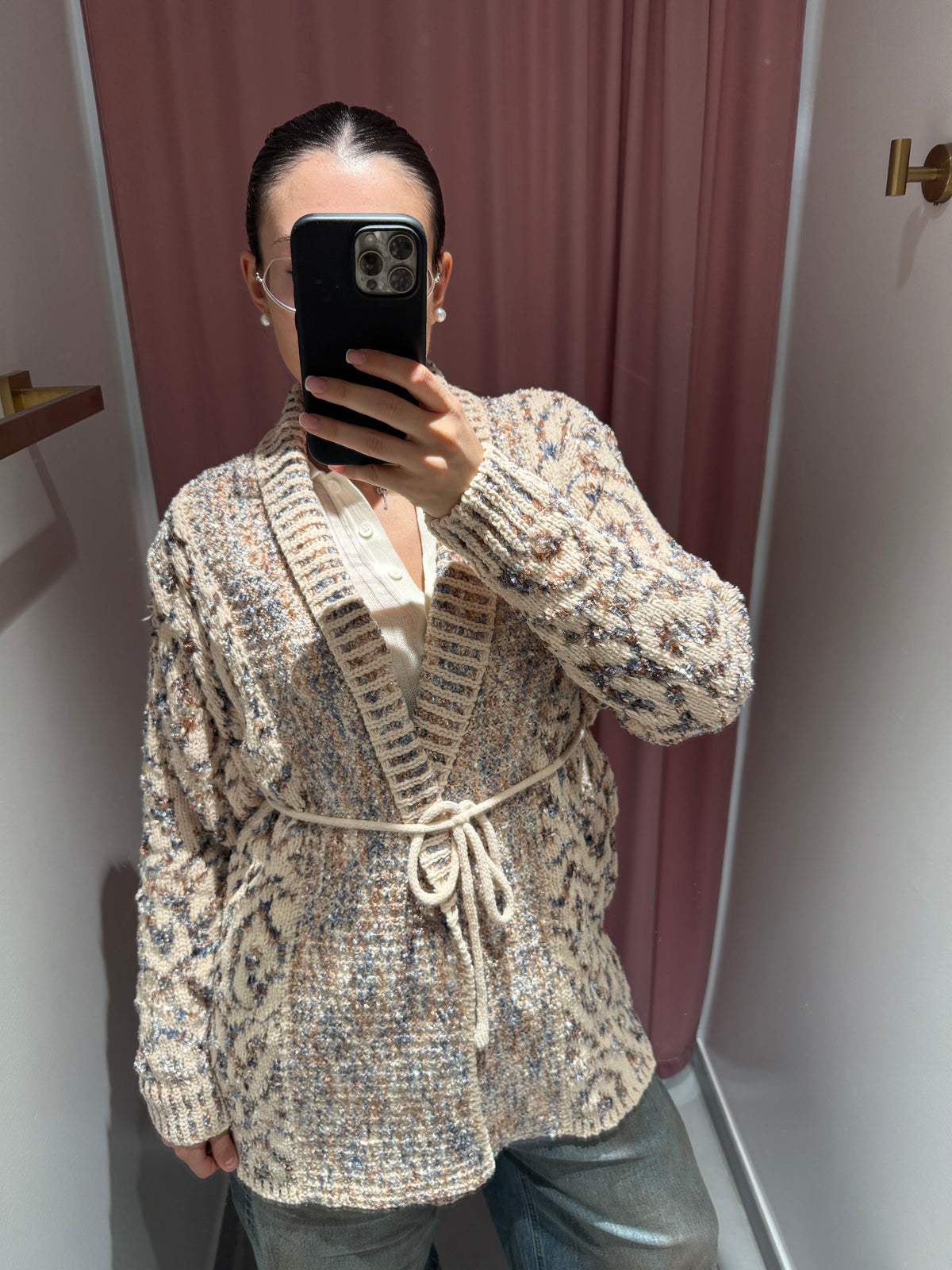 cardigan ciniglia
