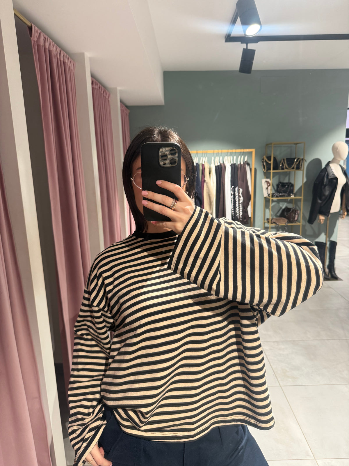 Long Sleeve rigata
