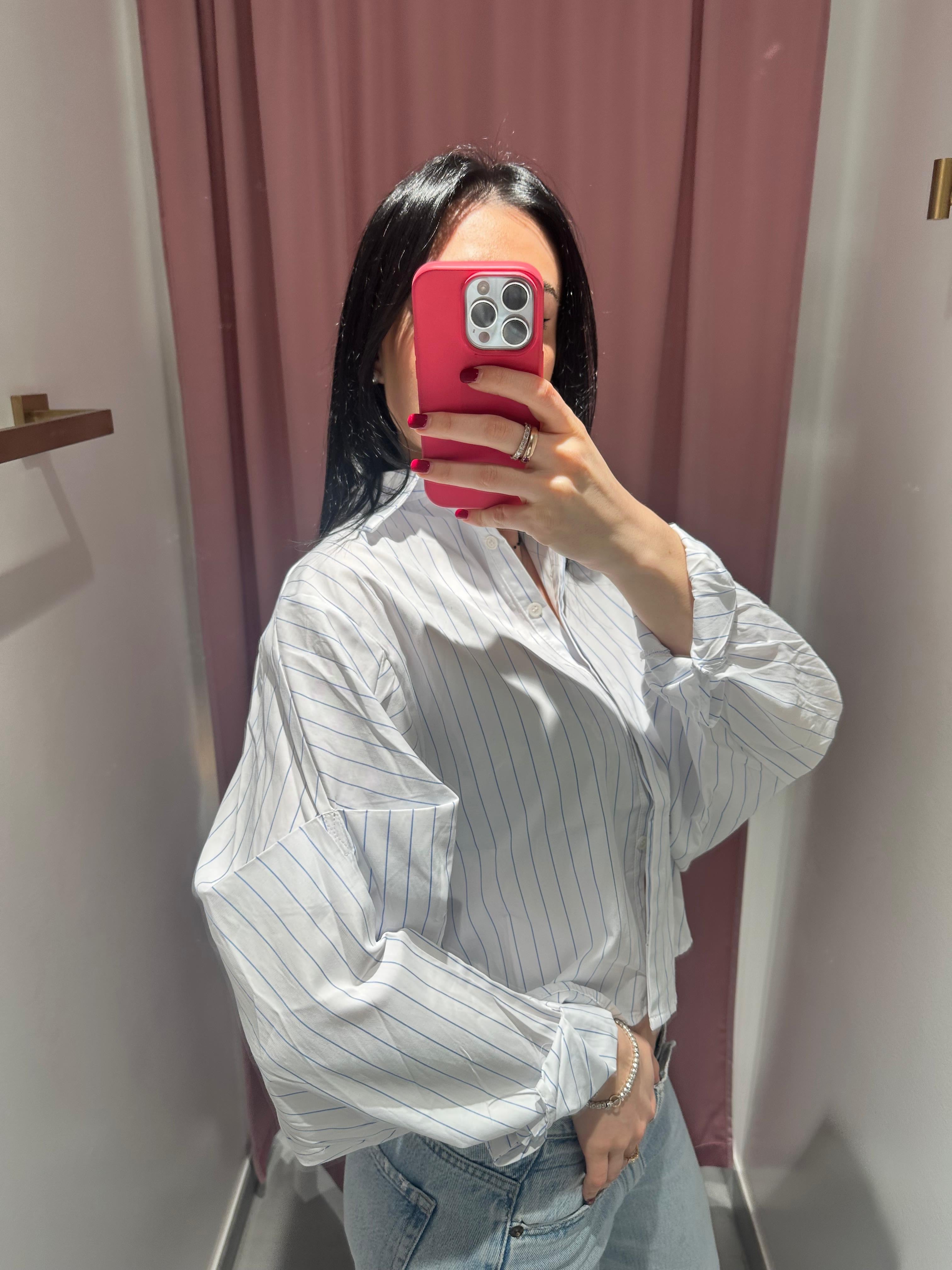 camicia gessata