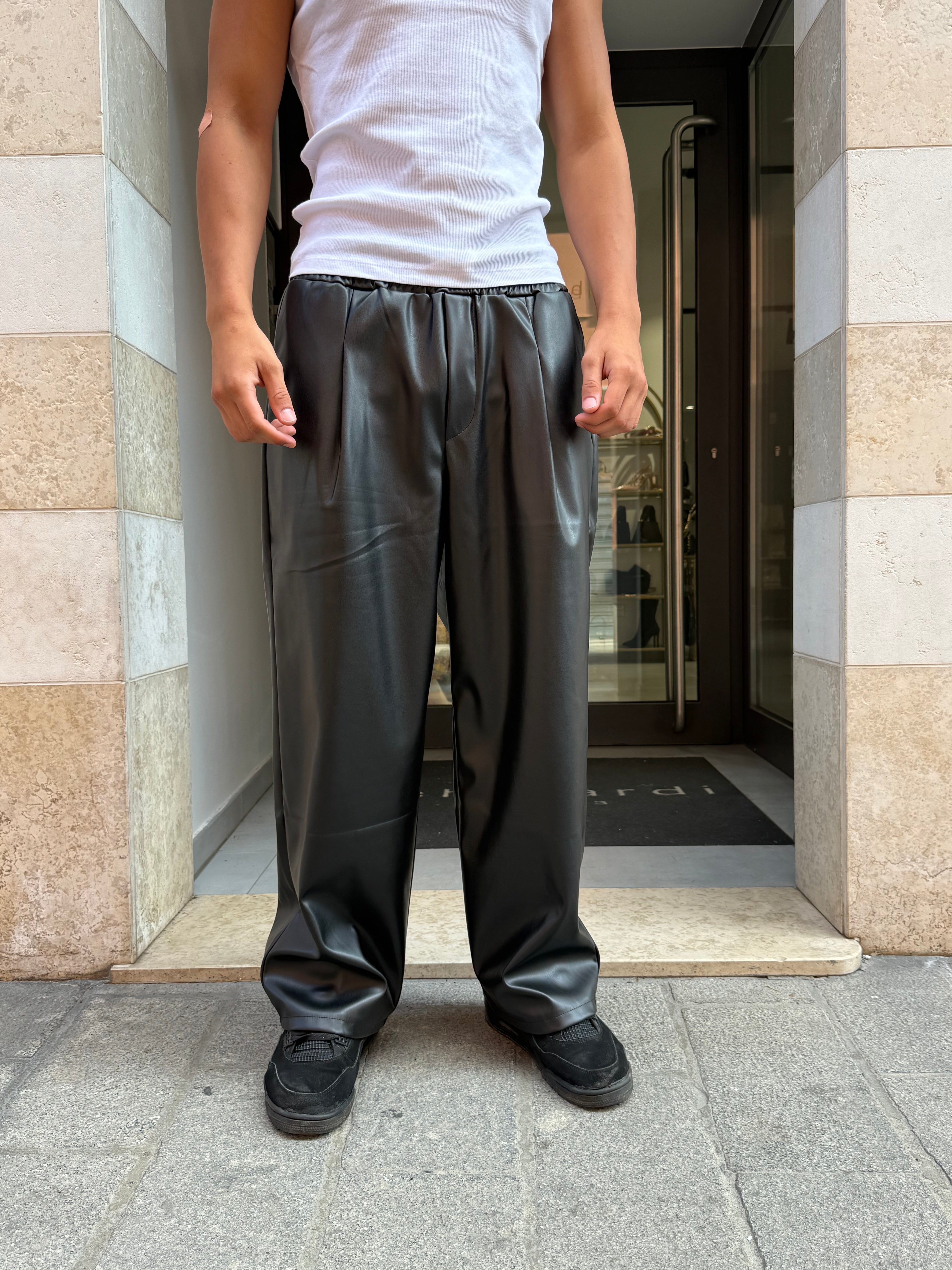 pantalaccio pelle